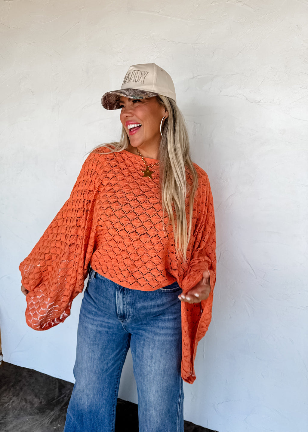 PREORDER- FALL COLORS FREE SPIRIT BELL SLEEVE TOP - BFF Here