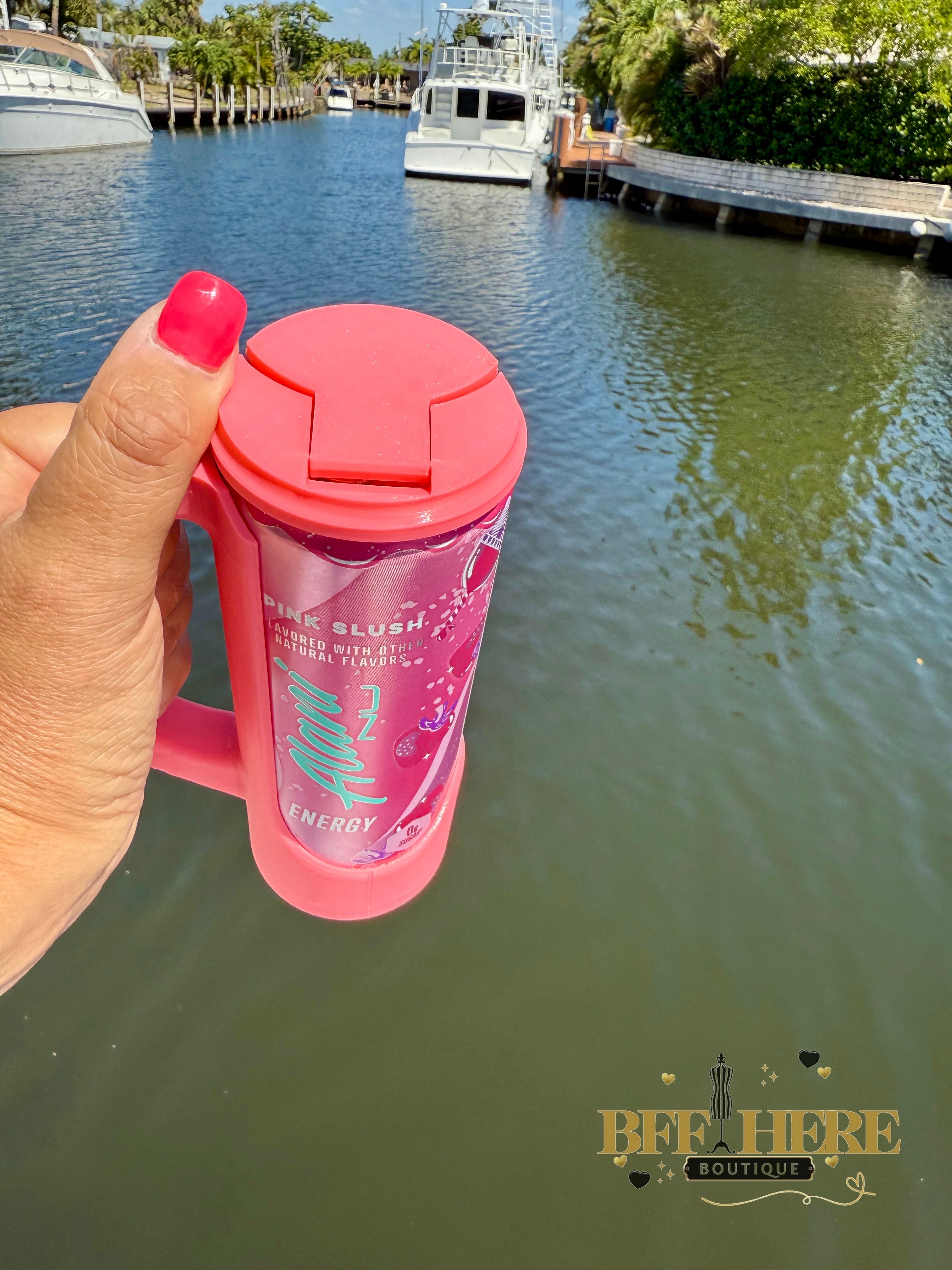 Sip & Chill Skinny Can Lid / Choice of Color - BFF Here
