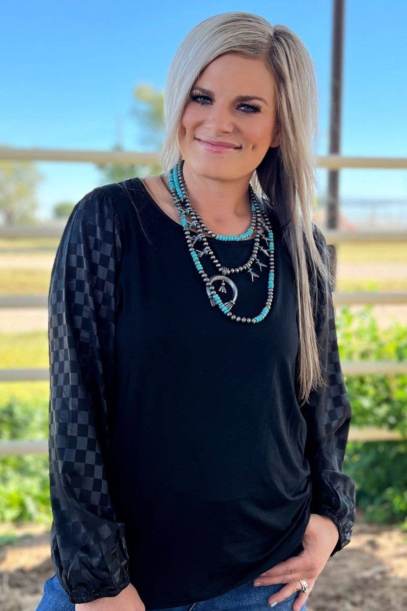 Friday Night Top by Sterling Kreek - BFF Here