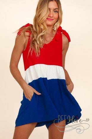 Americana Ruffle Romper - Patriotic Charm! - BFF Here