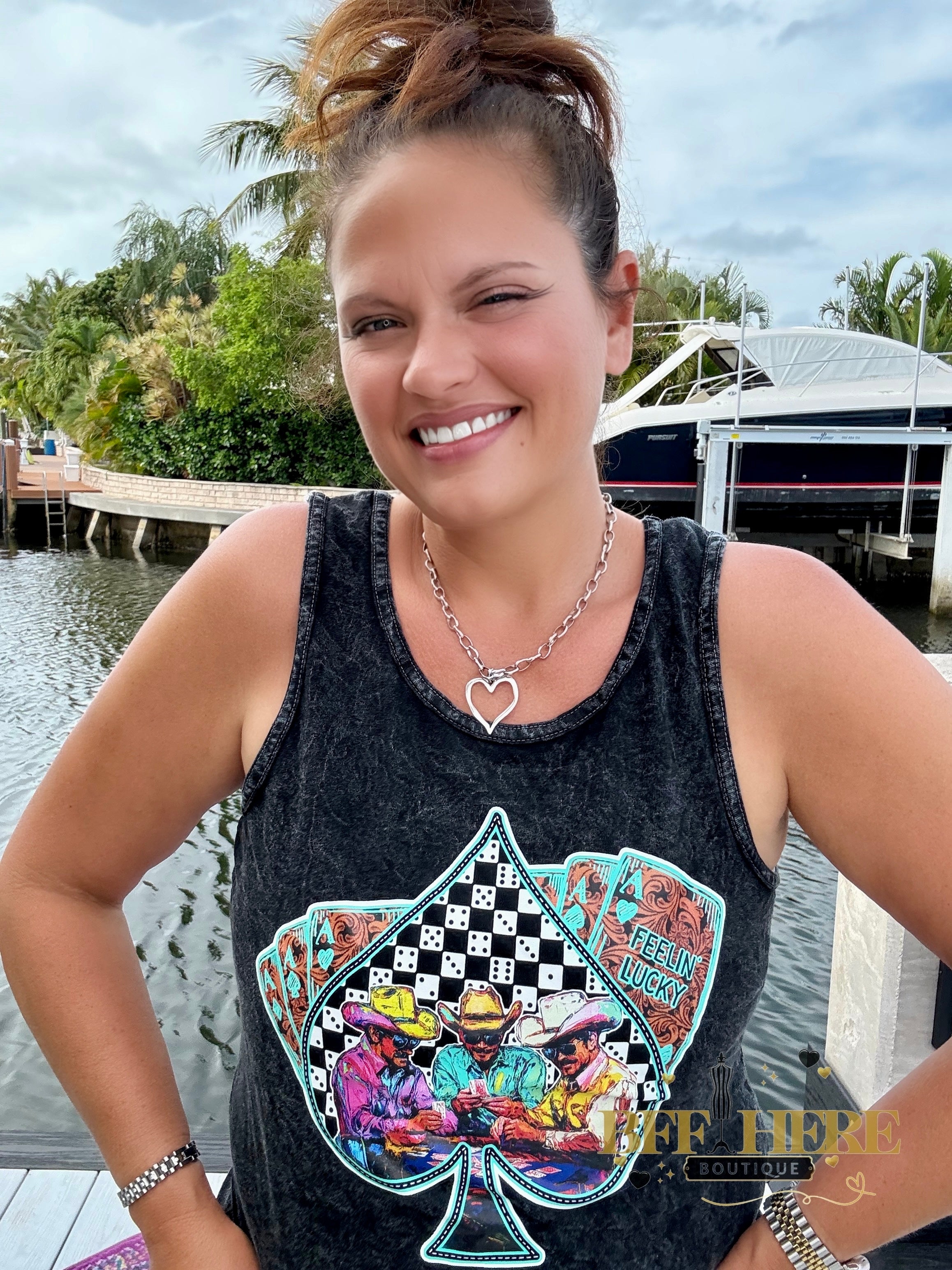 Feelin' Lucky Tank by Sterling Kreek - BFF Here