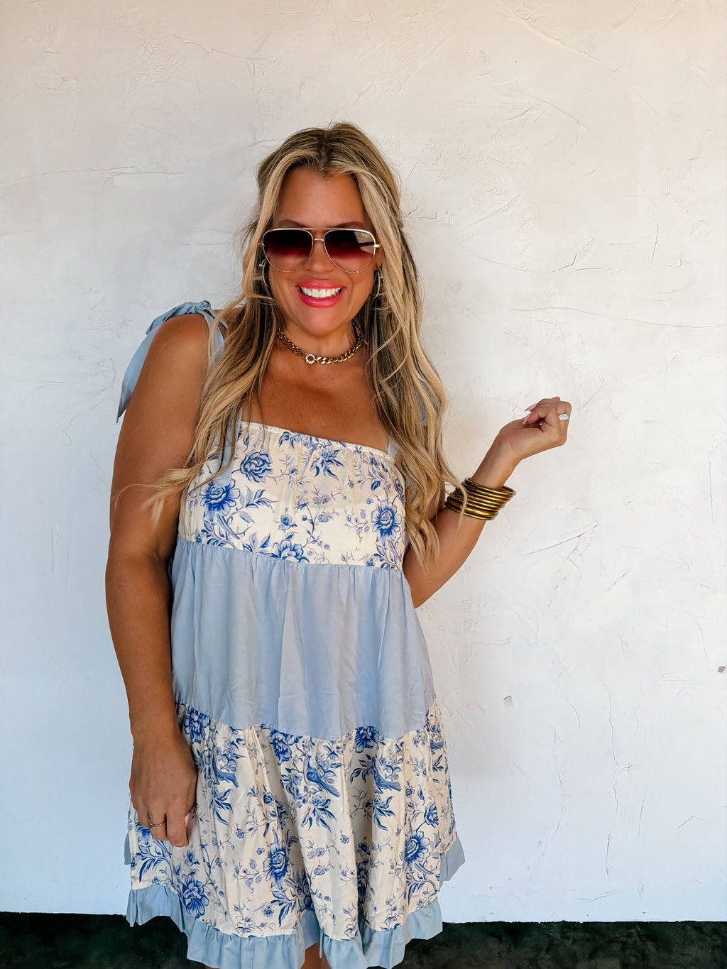 PREORDER- GARDEN PARTY FLORAL DRESS - BFF Here