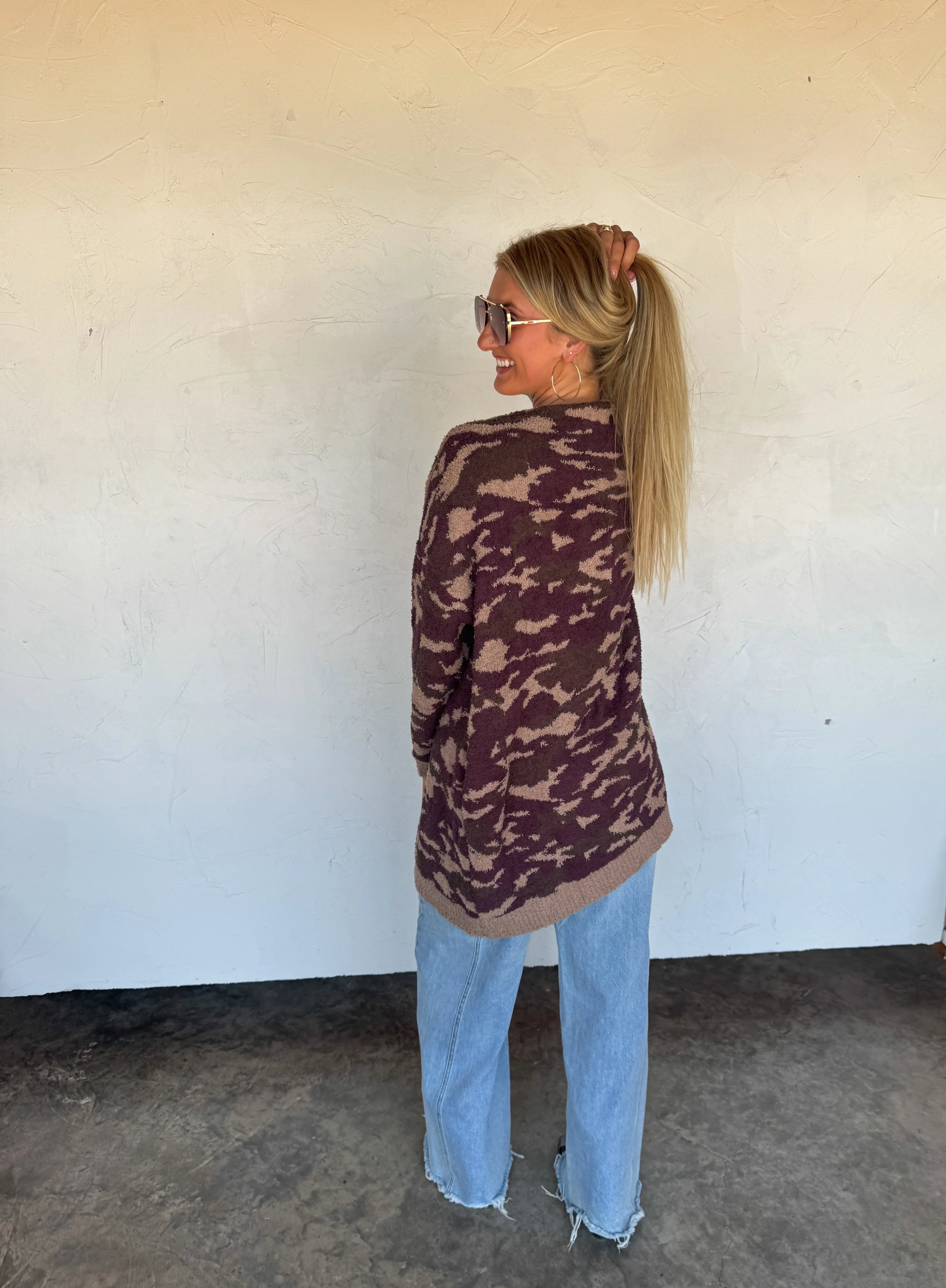 PREORDER: Camo Cloud Cardigan by Blakeley (ETA: August)
