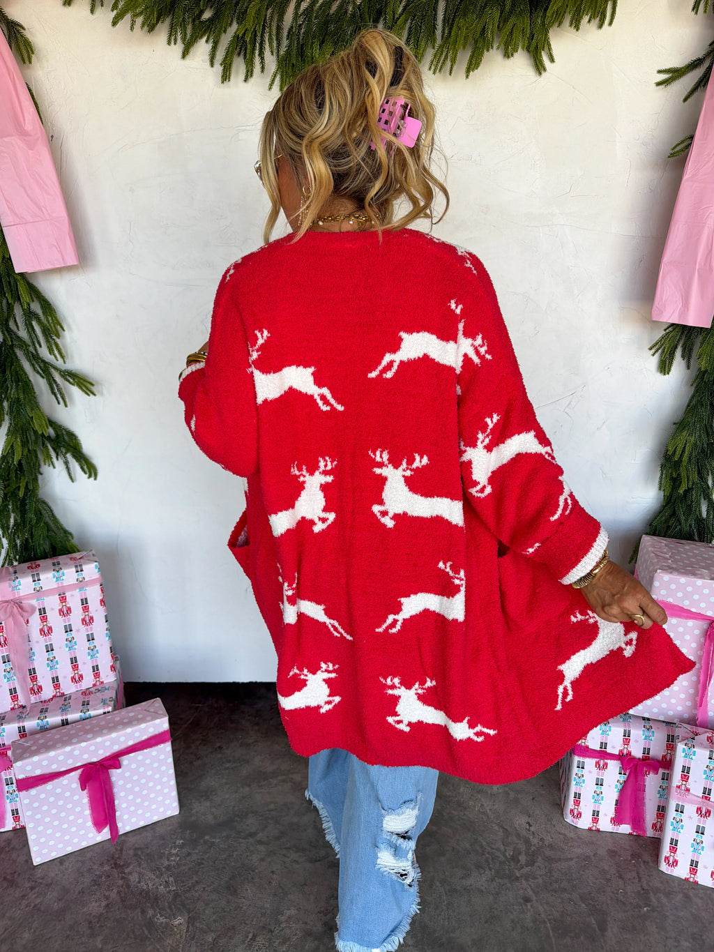 PREORDER: Cozy Christmas Cloud Cardigan by BLAKELEY (ETA: October)