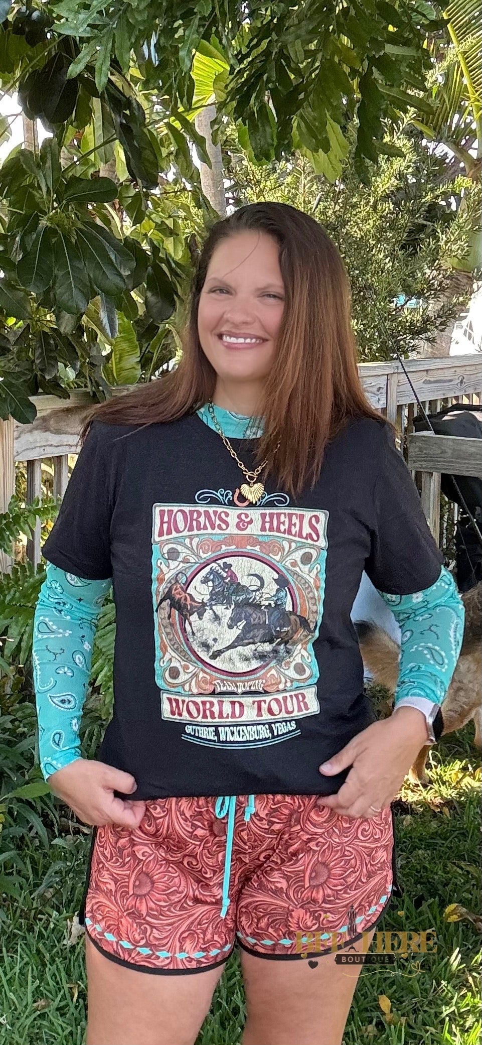 Team Roping World Tour Tee by Sterling Kreek - BFF Here