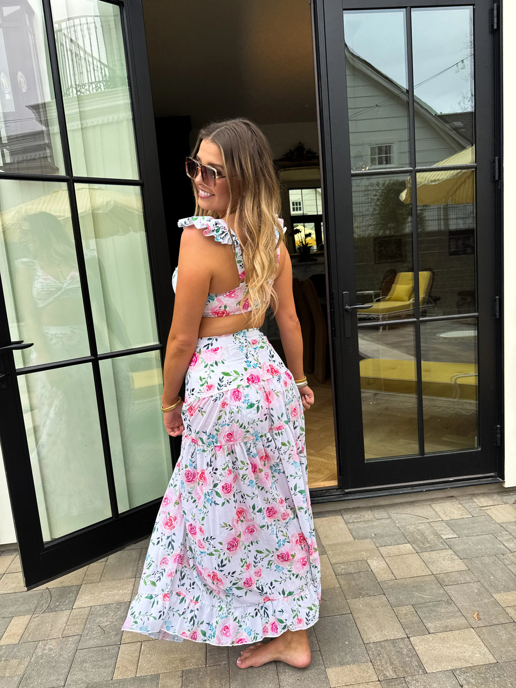 PREORDER: Floral Capri Chic Swim Set by Blakeley (ETA March)