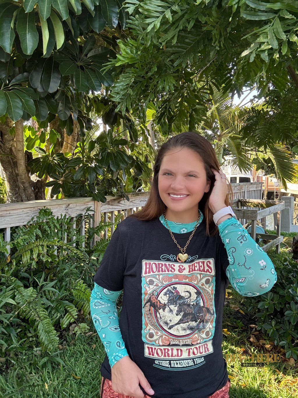 Team Roping World Tour Tee by Sterling Kreek - BFF Here