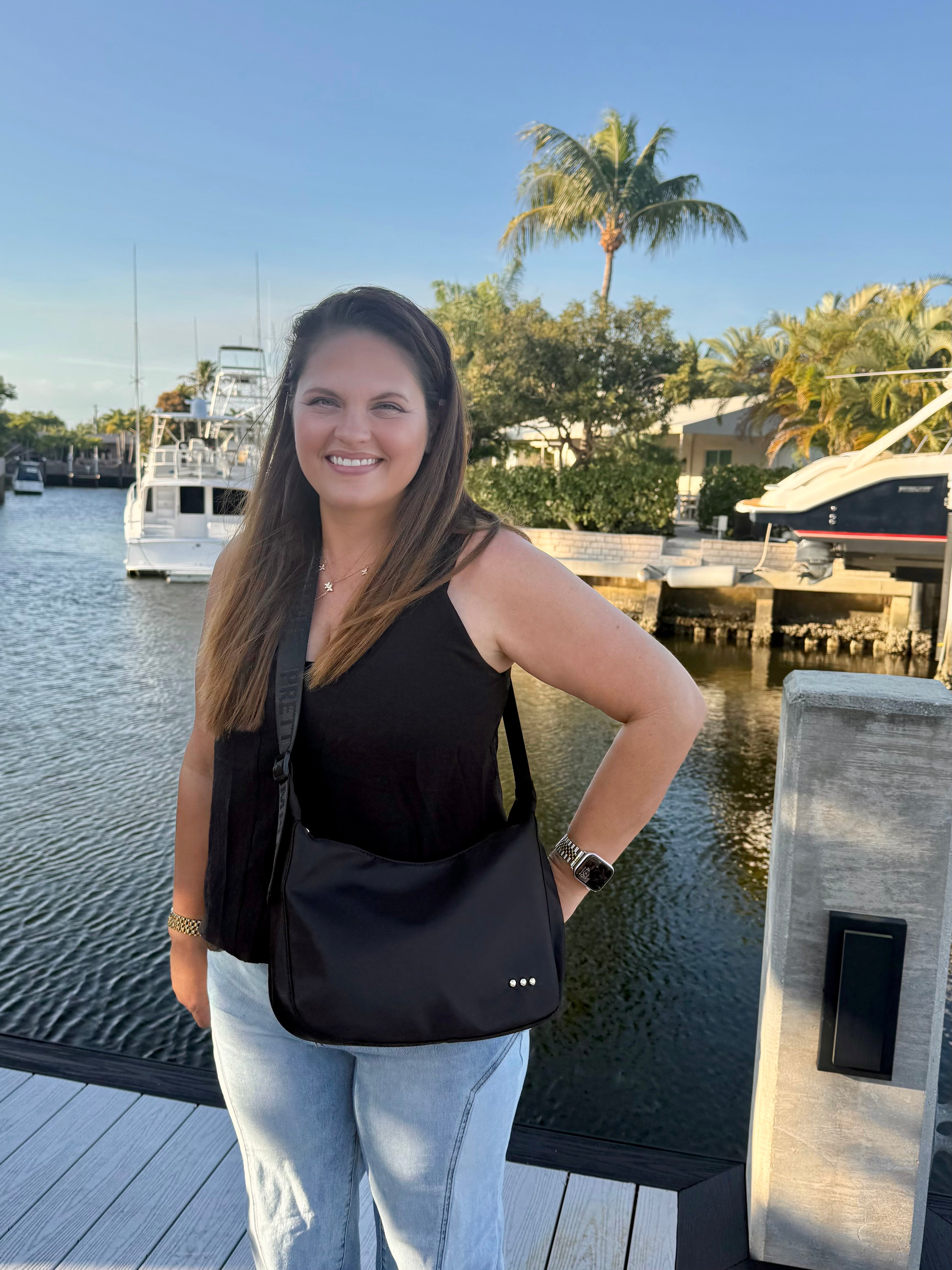 Sara Nylon Crossbody Bag by Pretty Simple - BFF Here