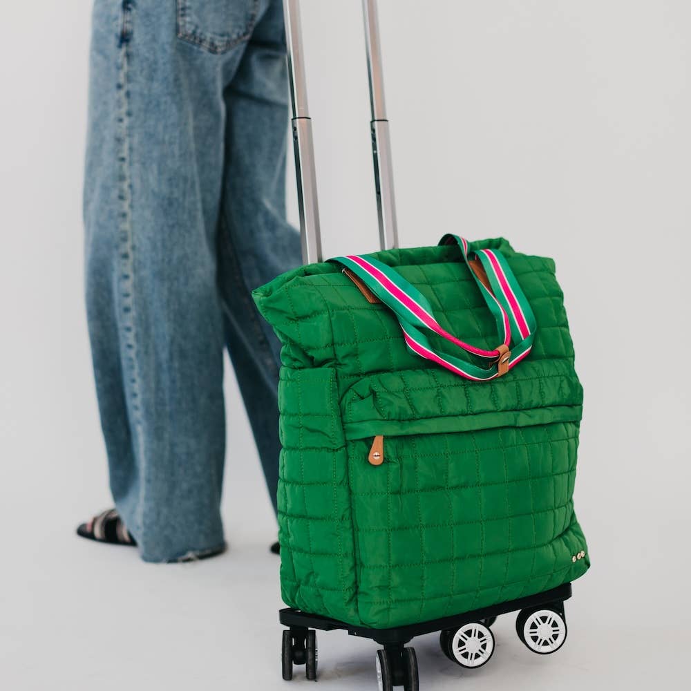 Tenley Quilted Tote Roller Bag by Pretty Simple - BFF Here