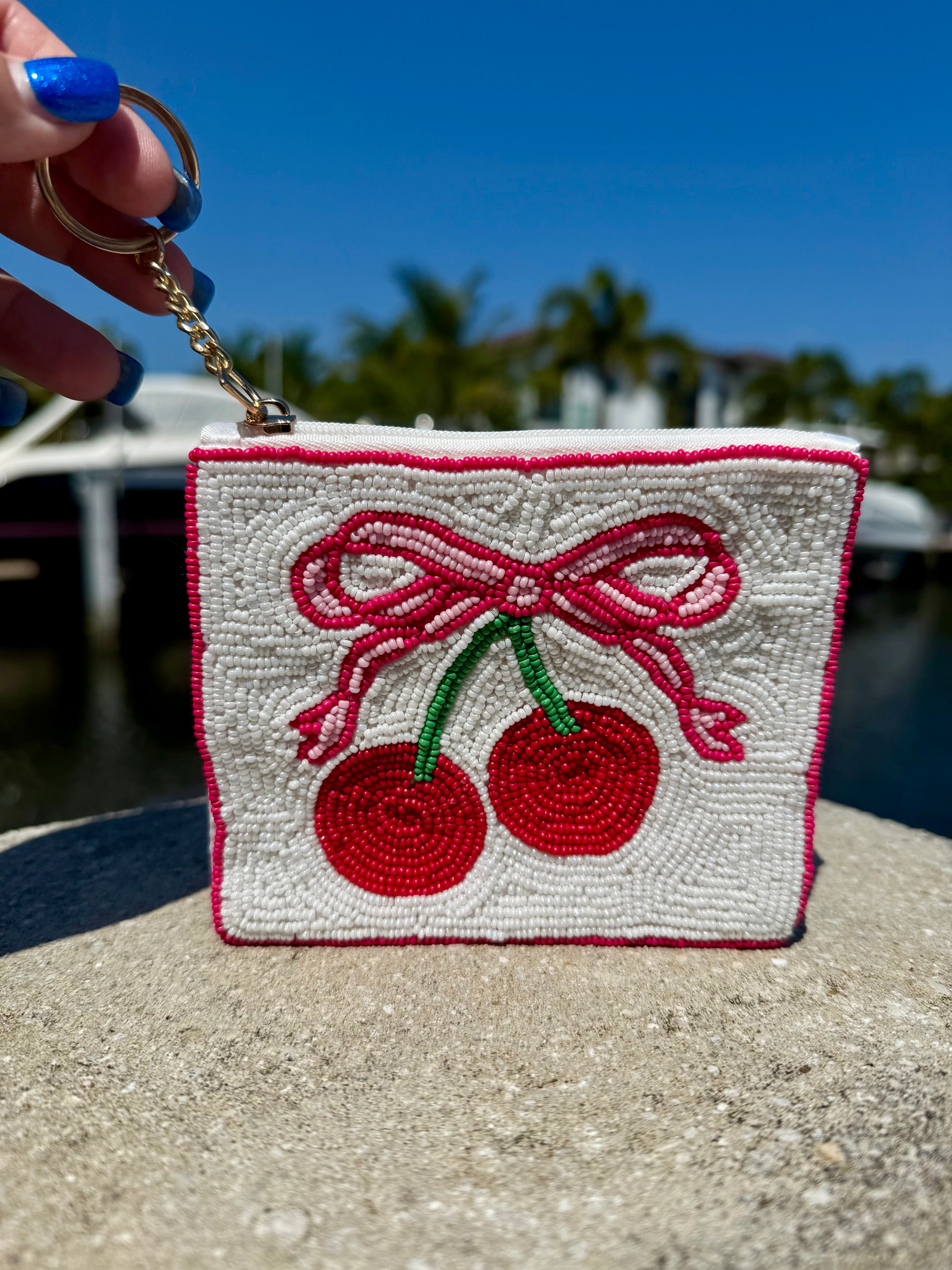 Cherry Bow Coin Purse by Jess Lea - BFF Here