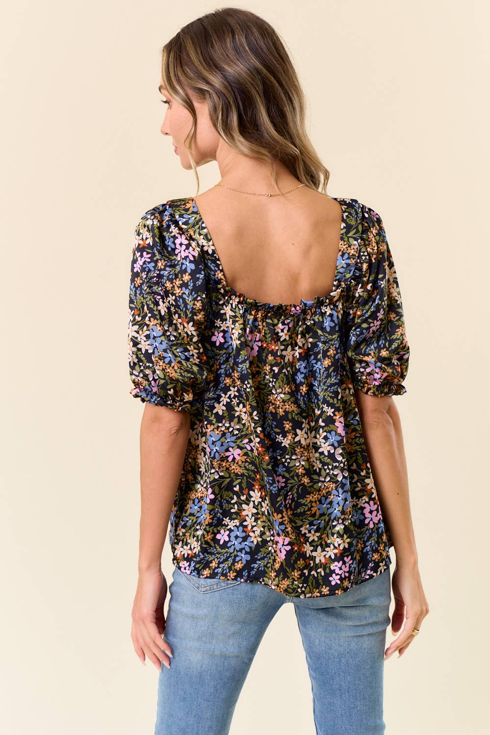 See You Soon Floral Top - BFF Here