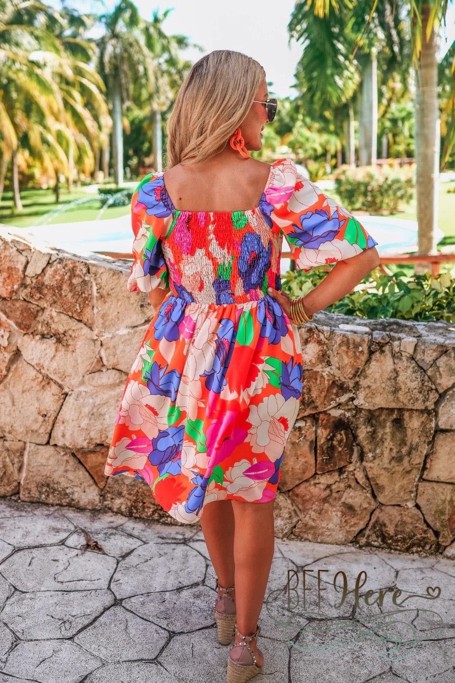 PREORDER-Feel The Heat Dress  by Jess Lea (Ships Beginning of June) - BFF Here