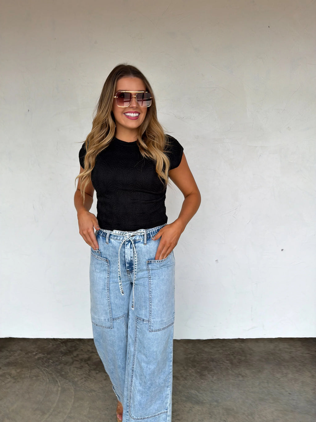 PREORDER: Harley Cap Sleeve Basic Top by Blakeley (ETA late February / early March) - BFF Here
