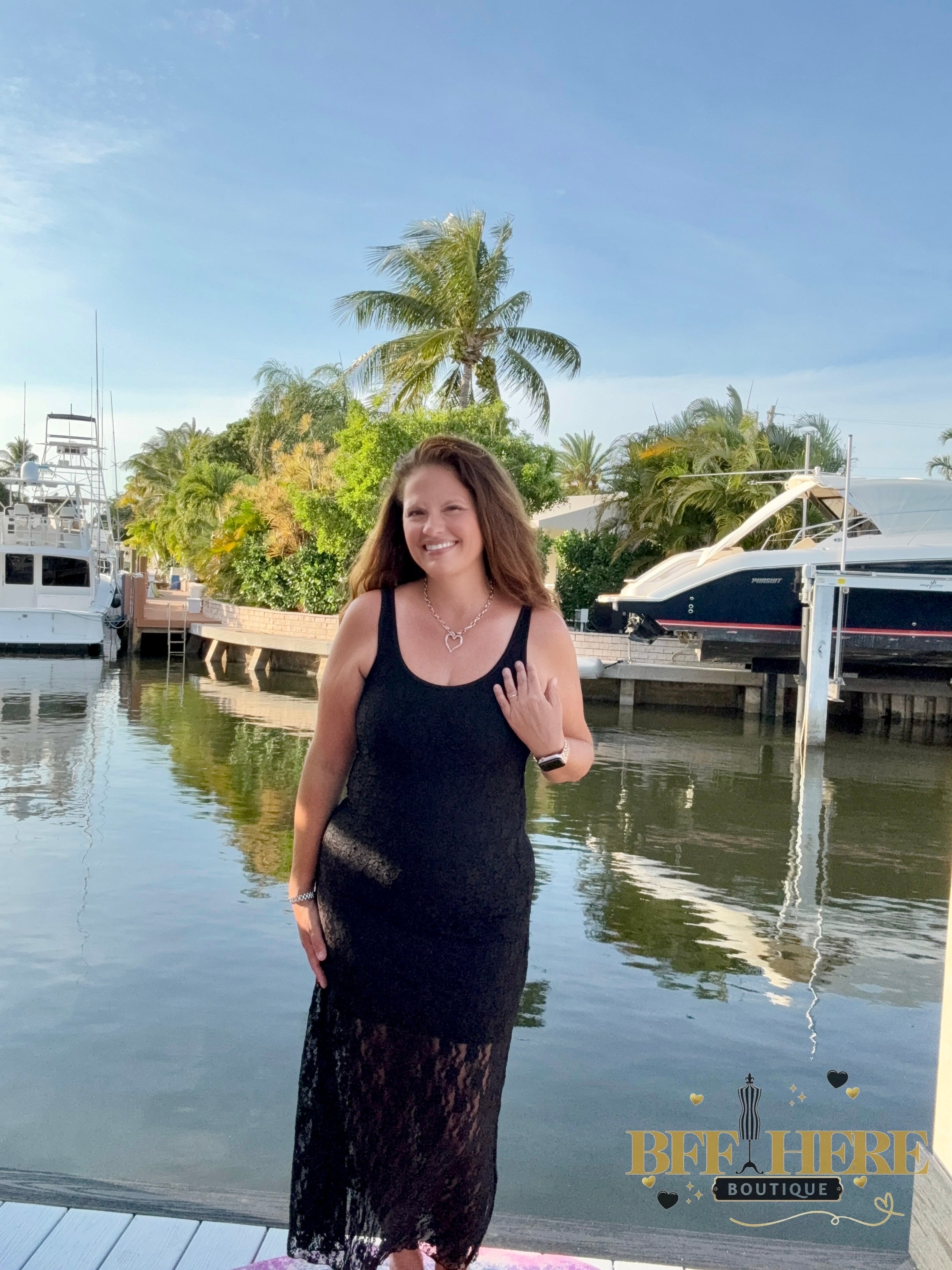 Leely Lace Dress by Blakeley / Choice of Color - BFF Here