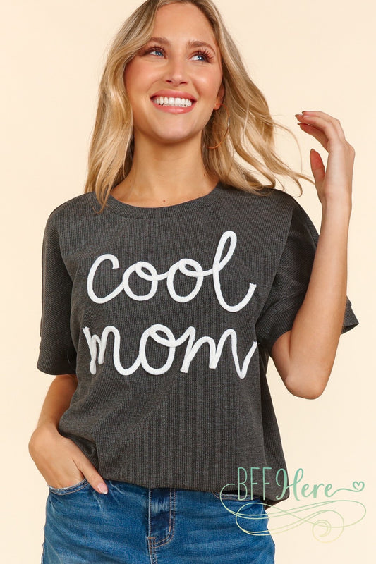 Fun & Fab 'Cool Mom' Tee - BFF Here