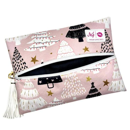 PREORDER: Pink Christmas‬ by Makeup Junkie Bags (Ships Middle of September) - BFF Here