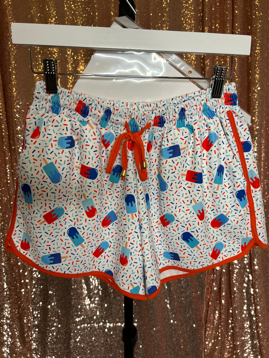 PREORDER- Patriotic Popsicle Everyday Shorts by Jess Lea (Array) ETA: March - BFF Here