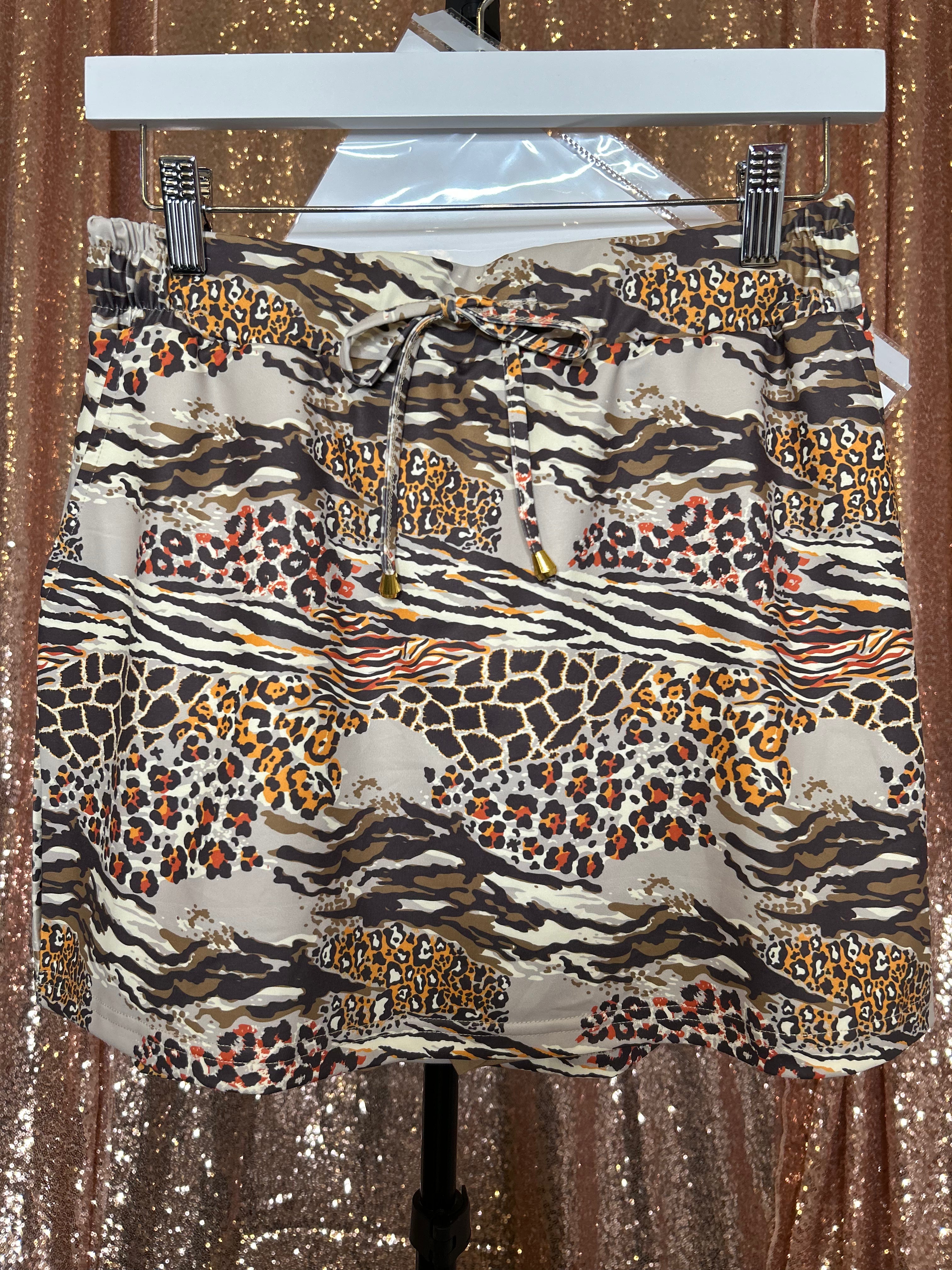 PREORDER: Wild Instincts  Skort by Jess Lea (ETA: July)