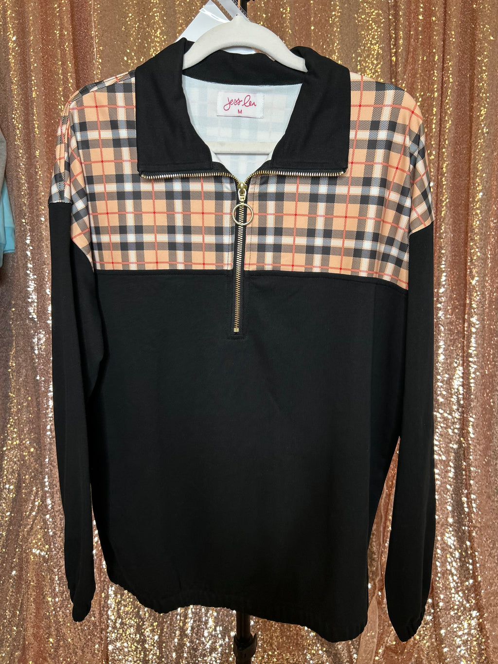 PREORDER: Mia Printed Pullover / Nora Plaid by Jess Lea (Array) ETA: July - BFF Here