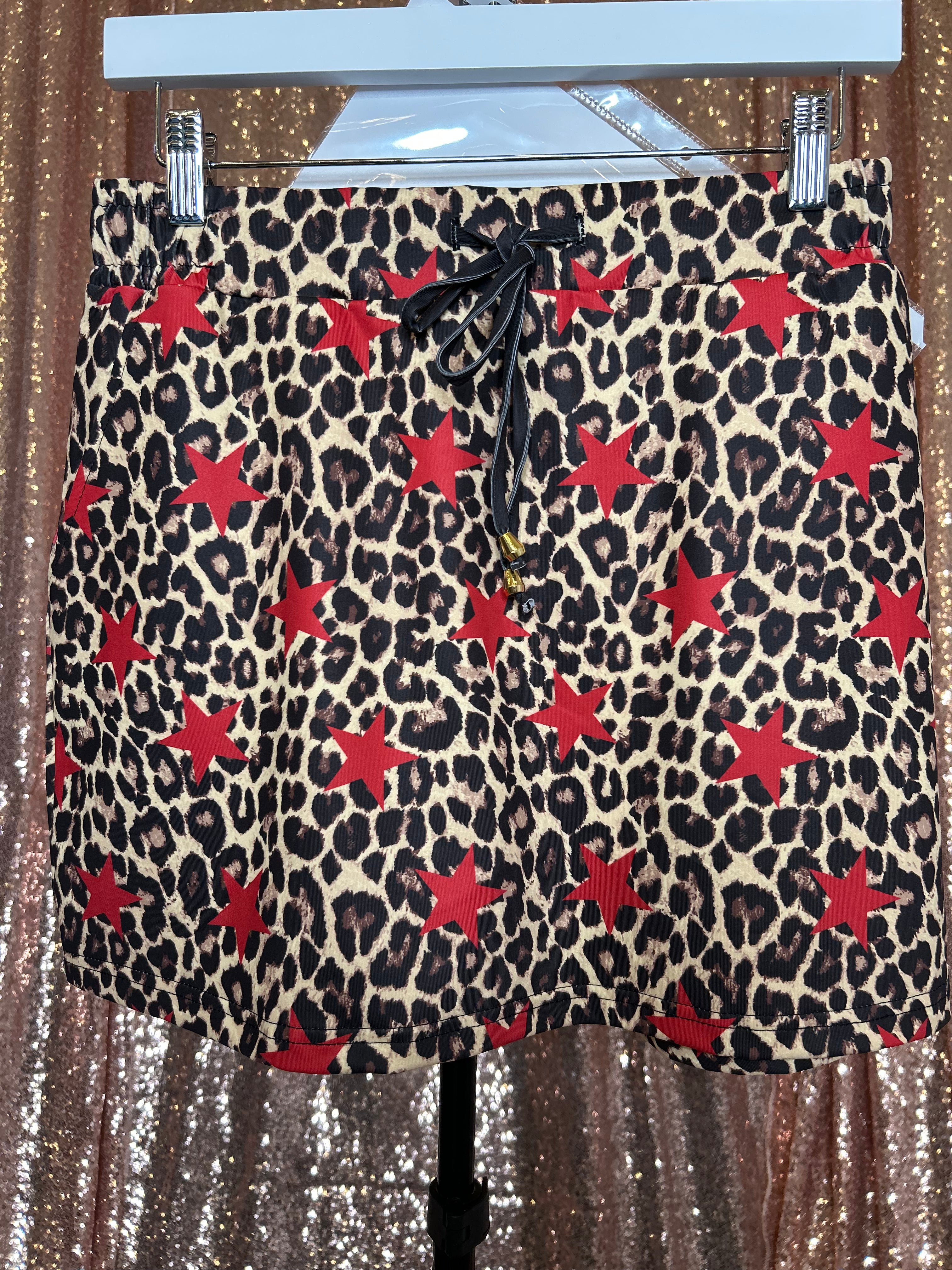 PREORDER: Wild StarLeopard Skort / Array by Jess Lea (ETA: July)