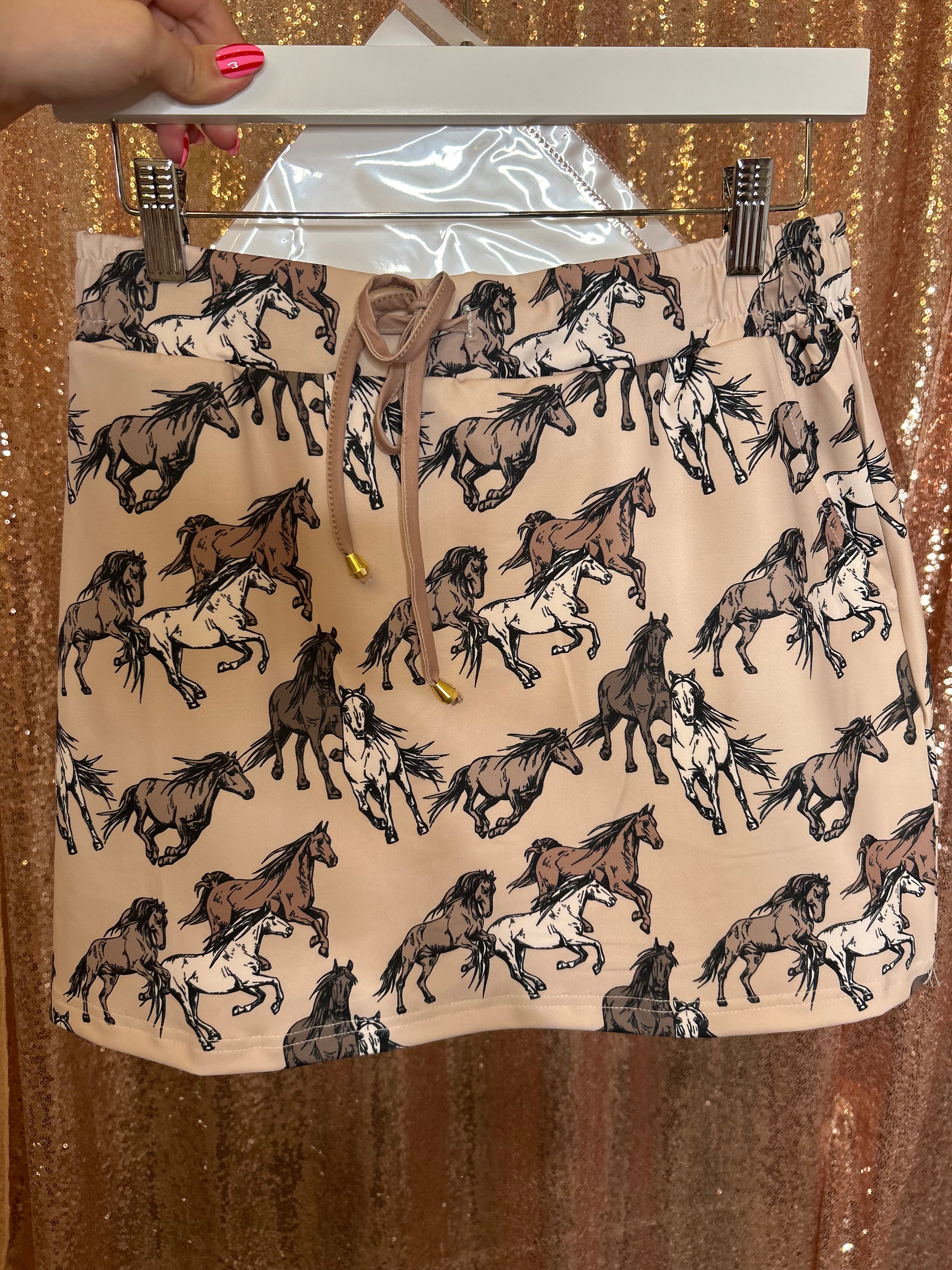 PREORDER: Wild Horses Skort by Jess Lea (ETA: July)
