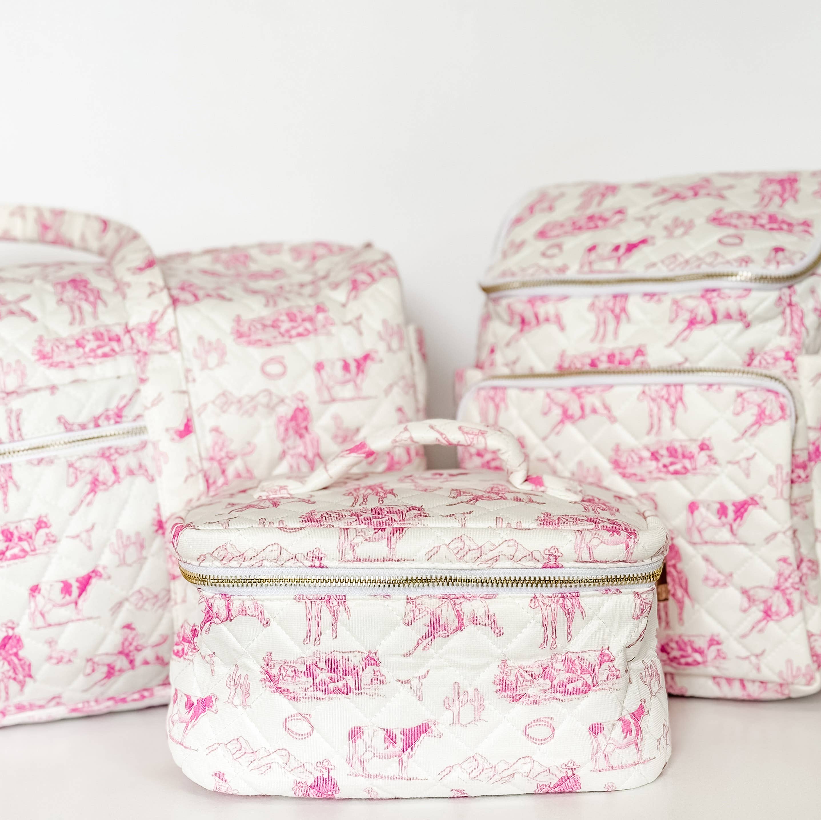 PREORDER: Pink Rodeo Queen: Cowgirl Pattern Bags / Choice of Style (Ships Beginning of April) - BFF Here