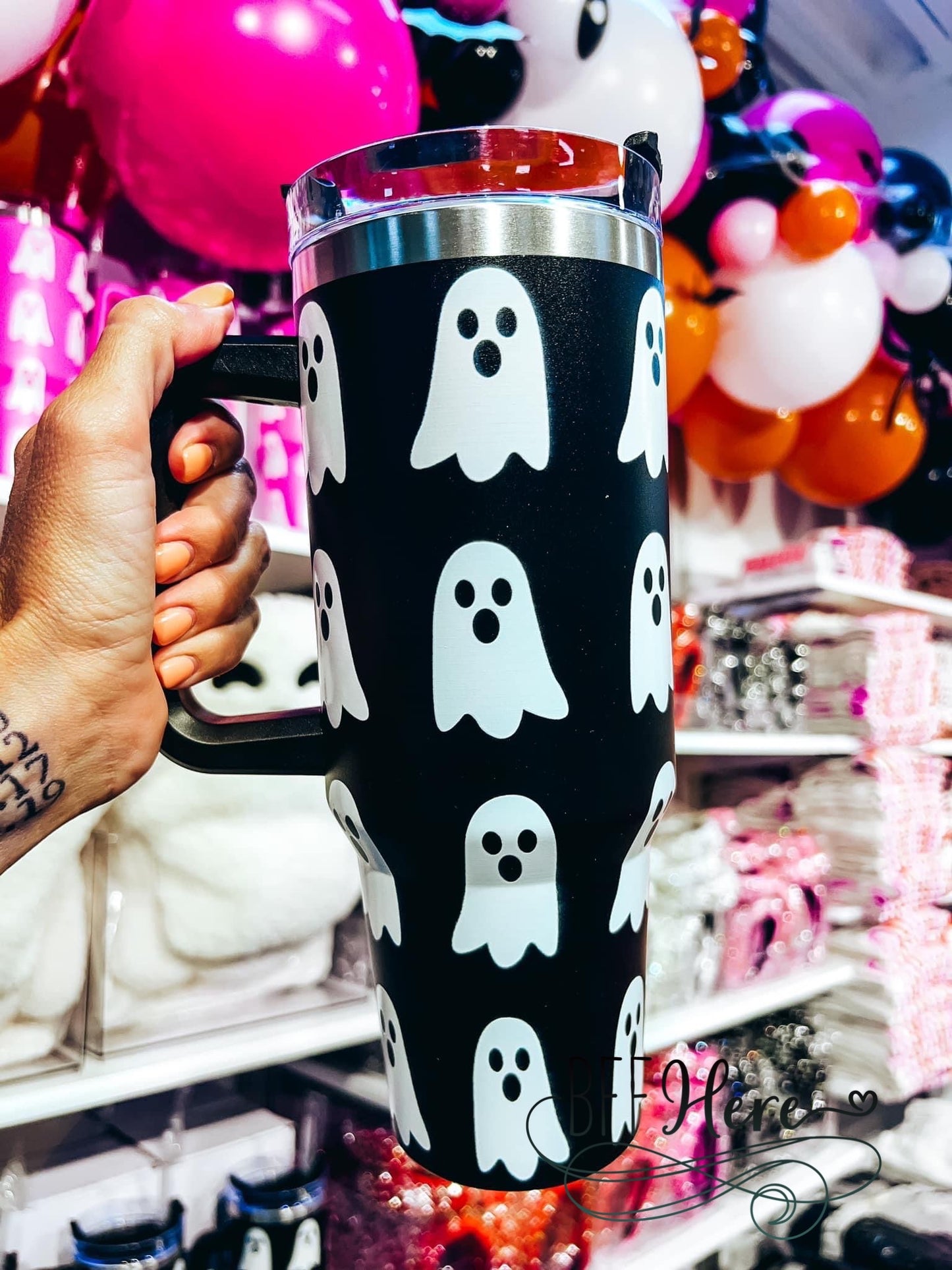 Haunted Sips Mug / Choice of Color - BFF Here