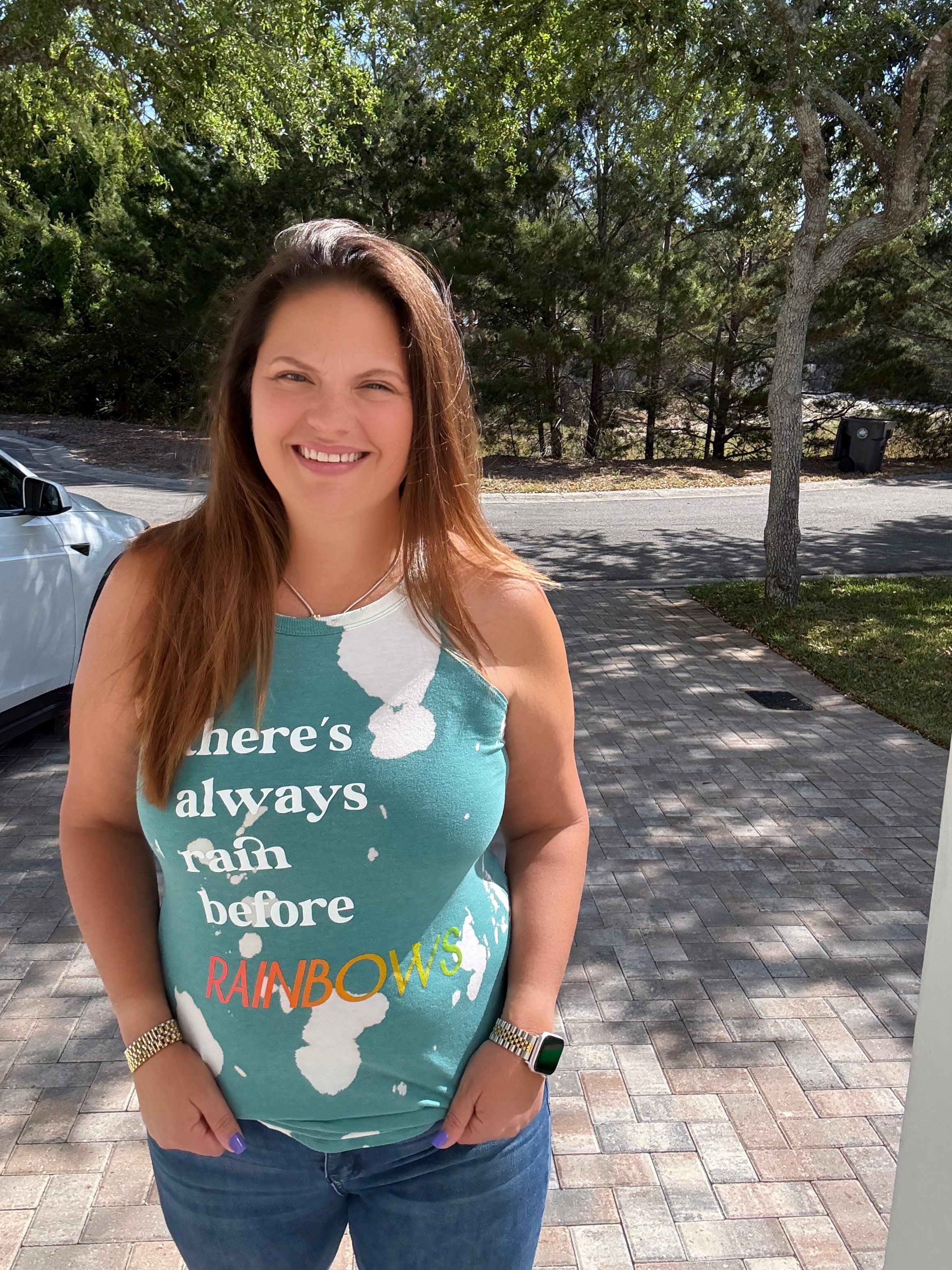 Rainbows Bomba Tank by Southern Bliss (ARRAY) — Ships 2-3 weeks - BFF Here
