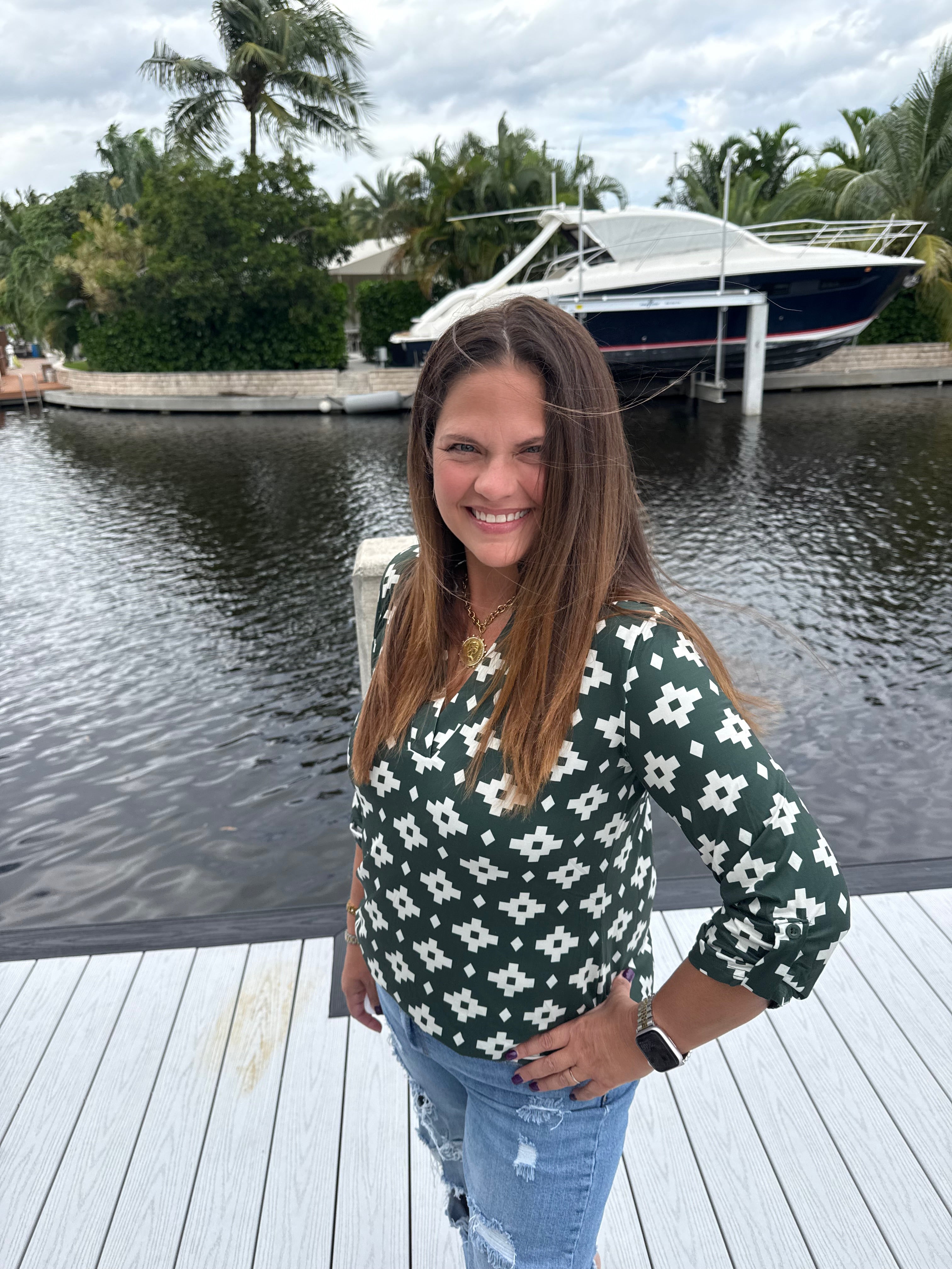 Aztec Pines Top by Sterling Kreek - BFF Here