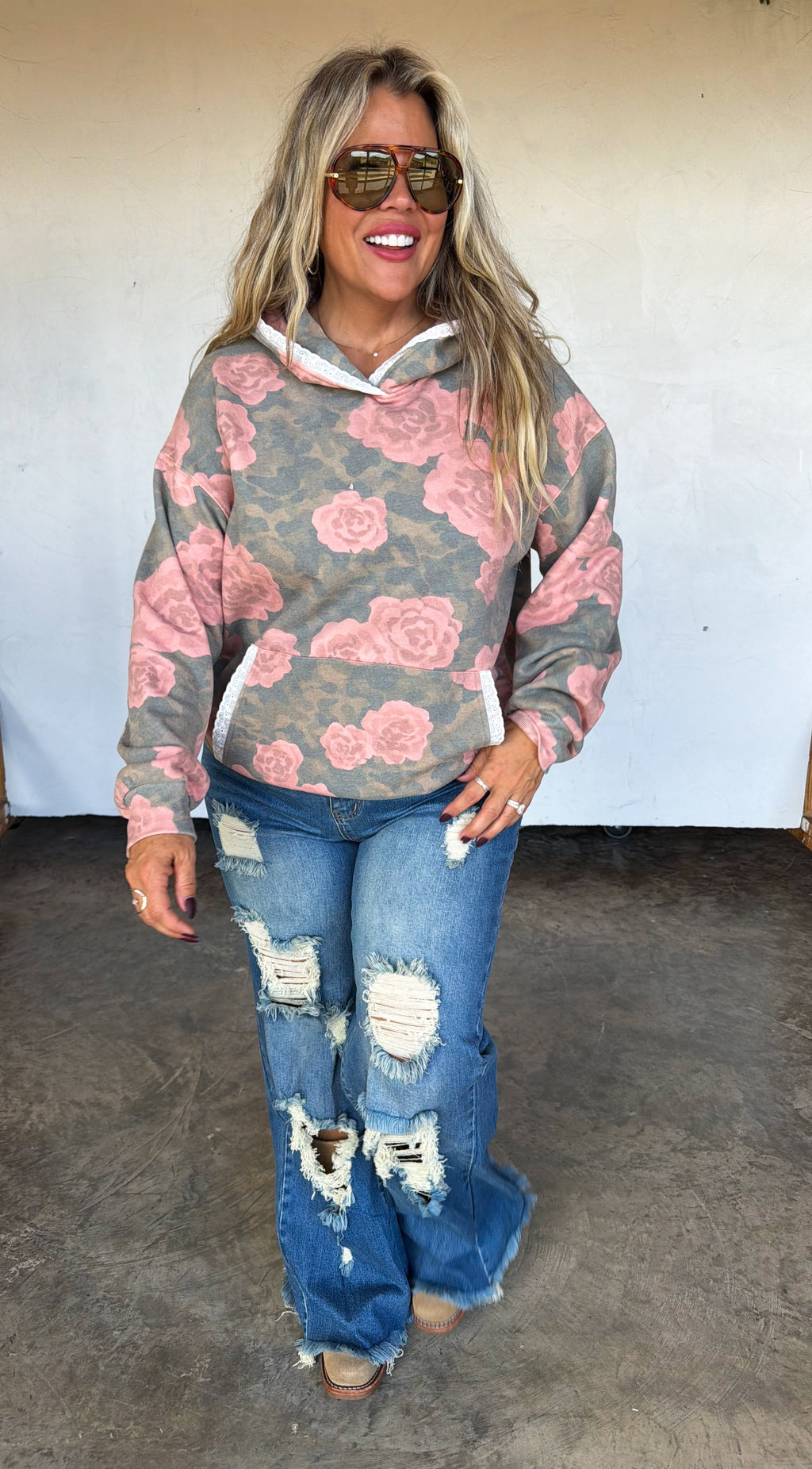 PREORDER: Vintage Rose Hoodie by Blakeley (ETA: December)