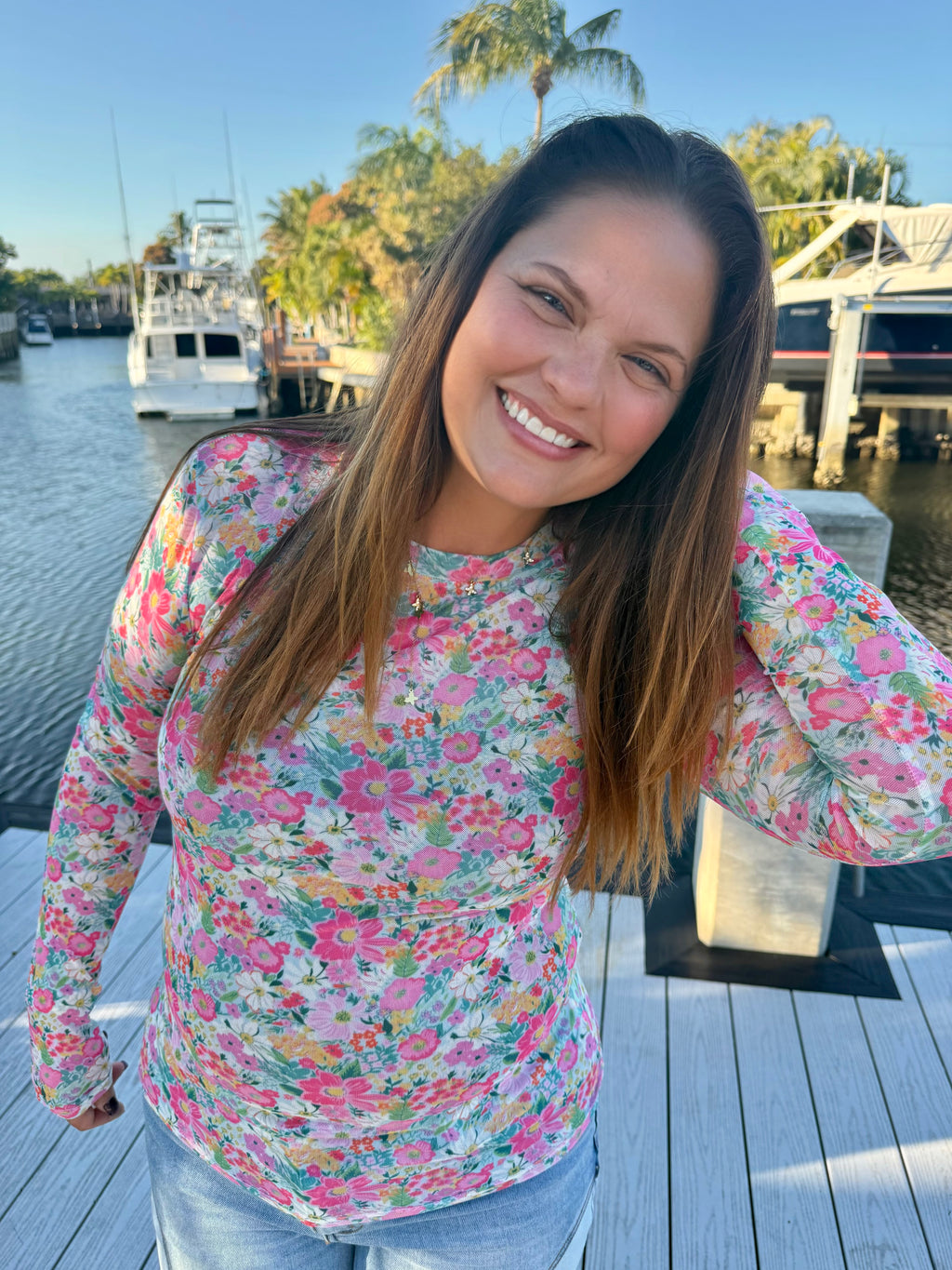 Spring Dress It Up Mesh Top by Blakeley - BFF Here