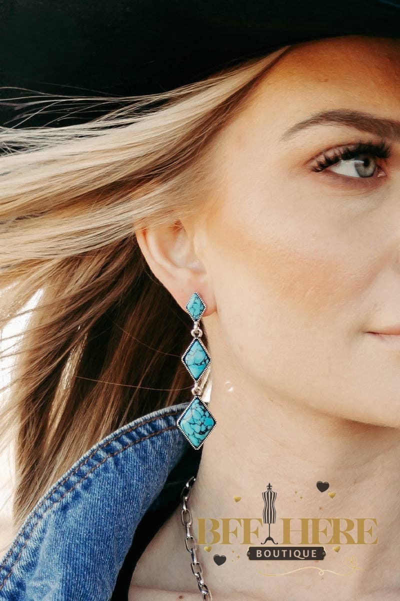 Desert Treasure Earrings by Sterling Kreek - BFF Here