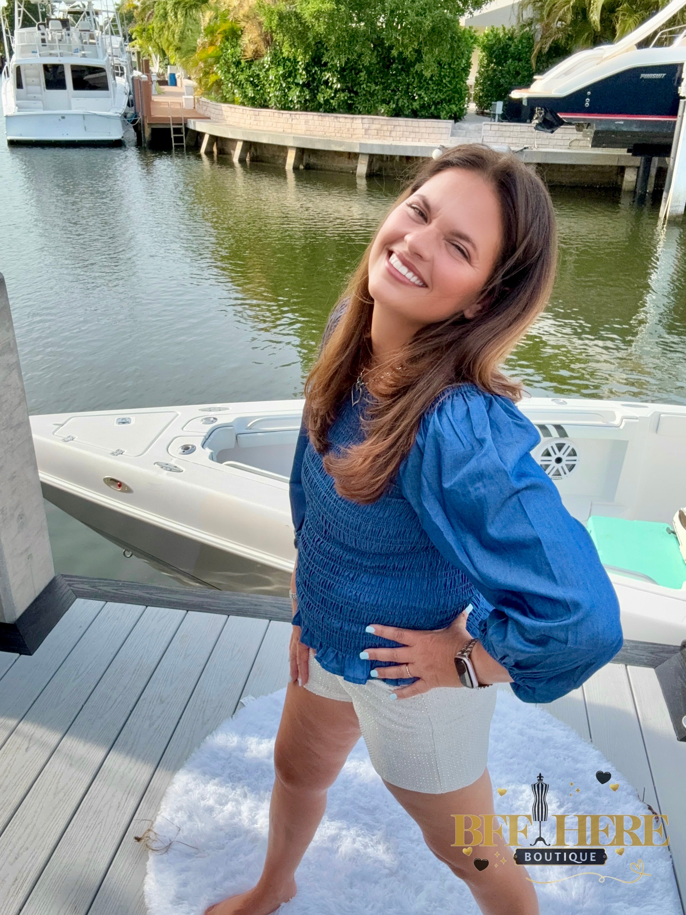 Denim Darling Dark Blue by Sterling Kreek - BFF Here