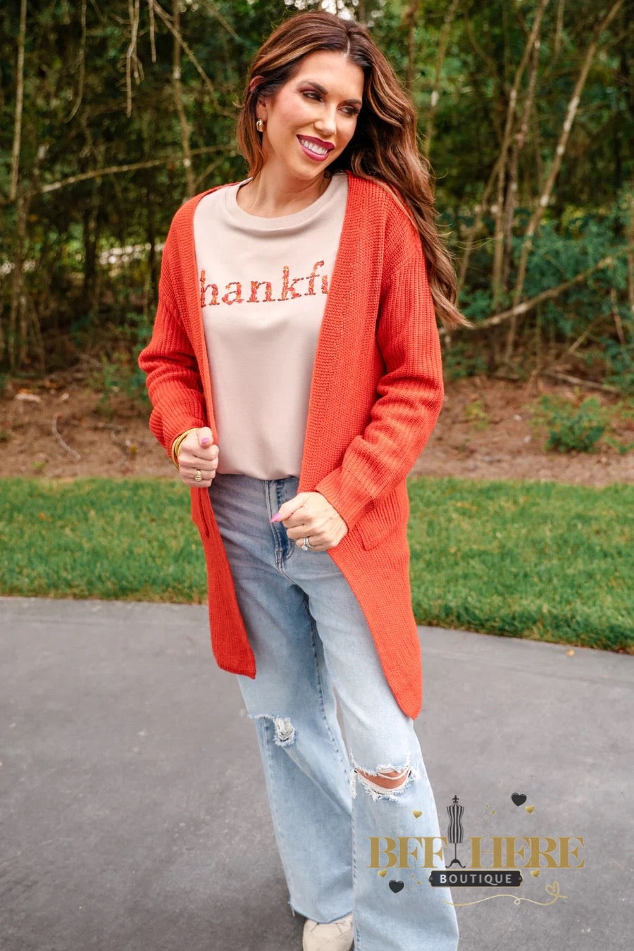 Crisp Fall Knit Cardigan by Jess Lea - BFF Here