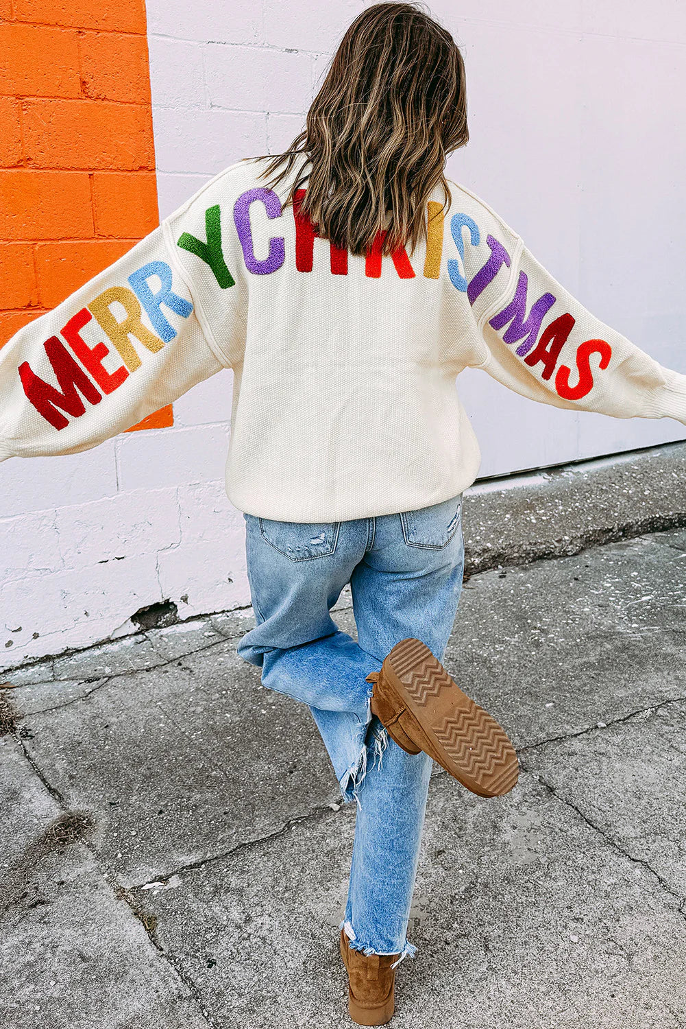 PREORDER: Christmas Cheer Chenille Statement Sweater (ETA: August)
