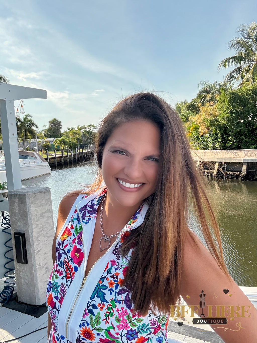 Everyday Zipper Dress / Fiesta Time White by Jess Lea - BFF Here