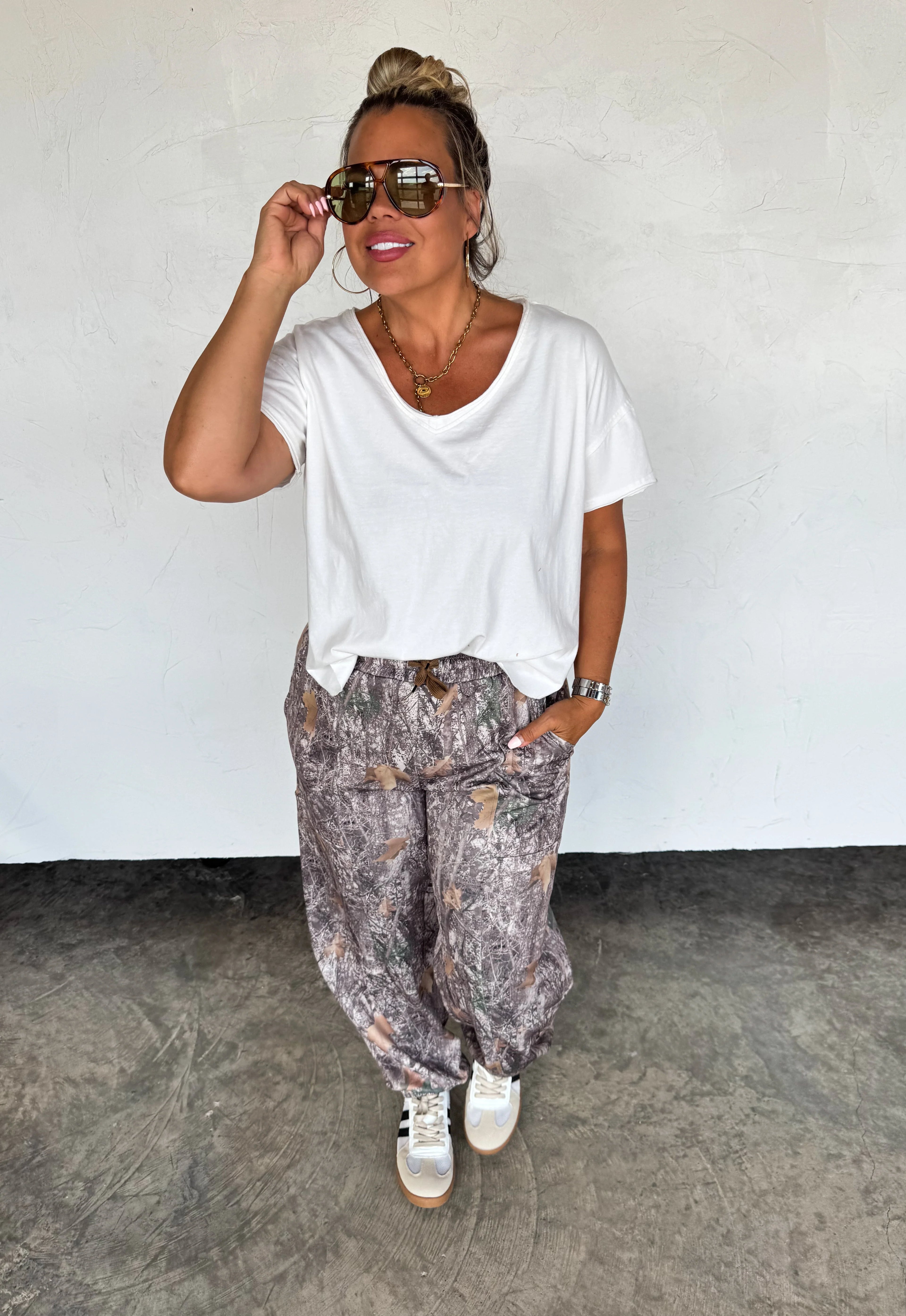 PREORDER: Hideaway Camo Joggers by Blakeley (ETA: Early December) - BFF Here