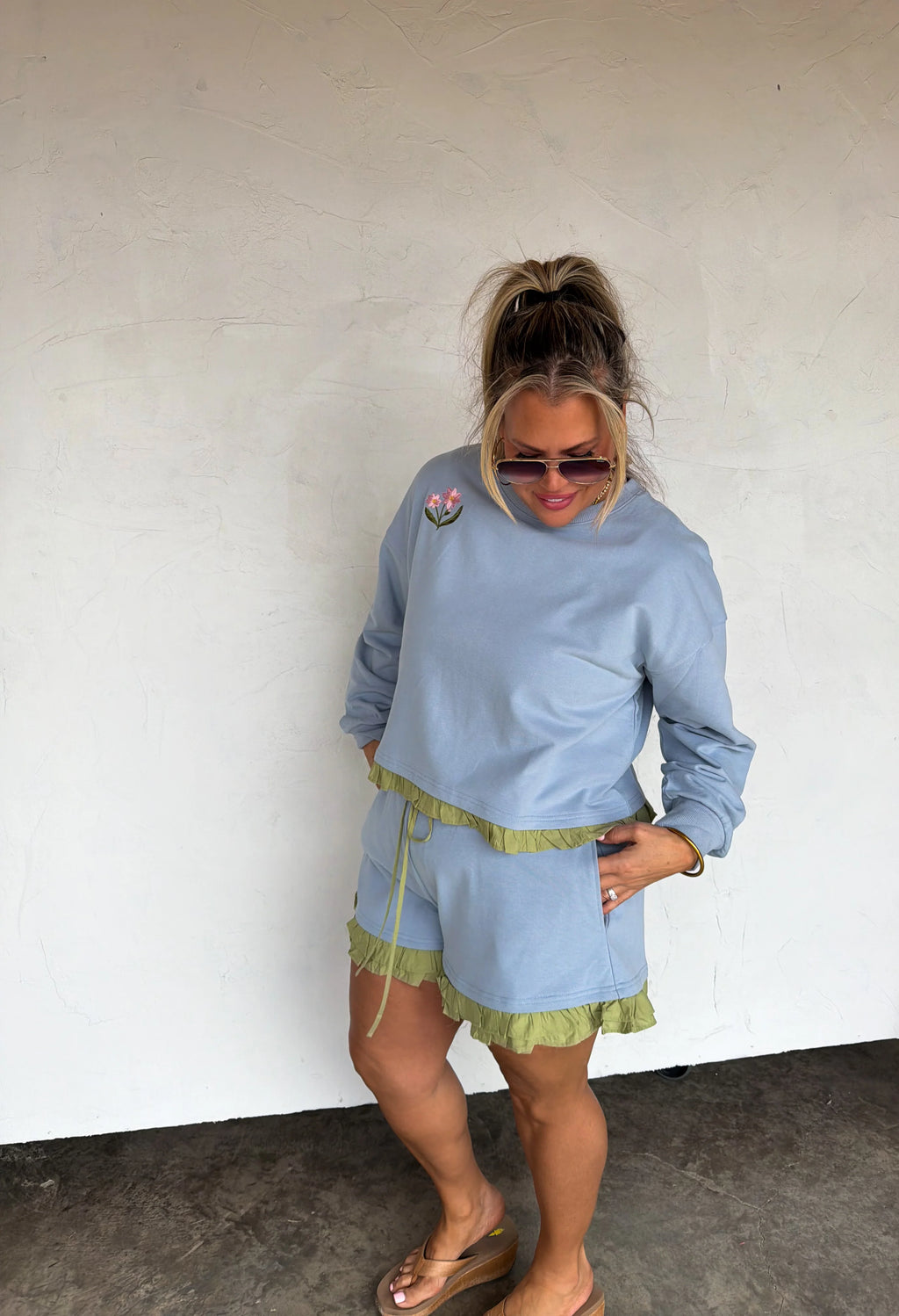 PREORDER: Spring Flowers Short Set by Blakeley (ETA: Late April / Early May) - BFF Here