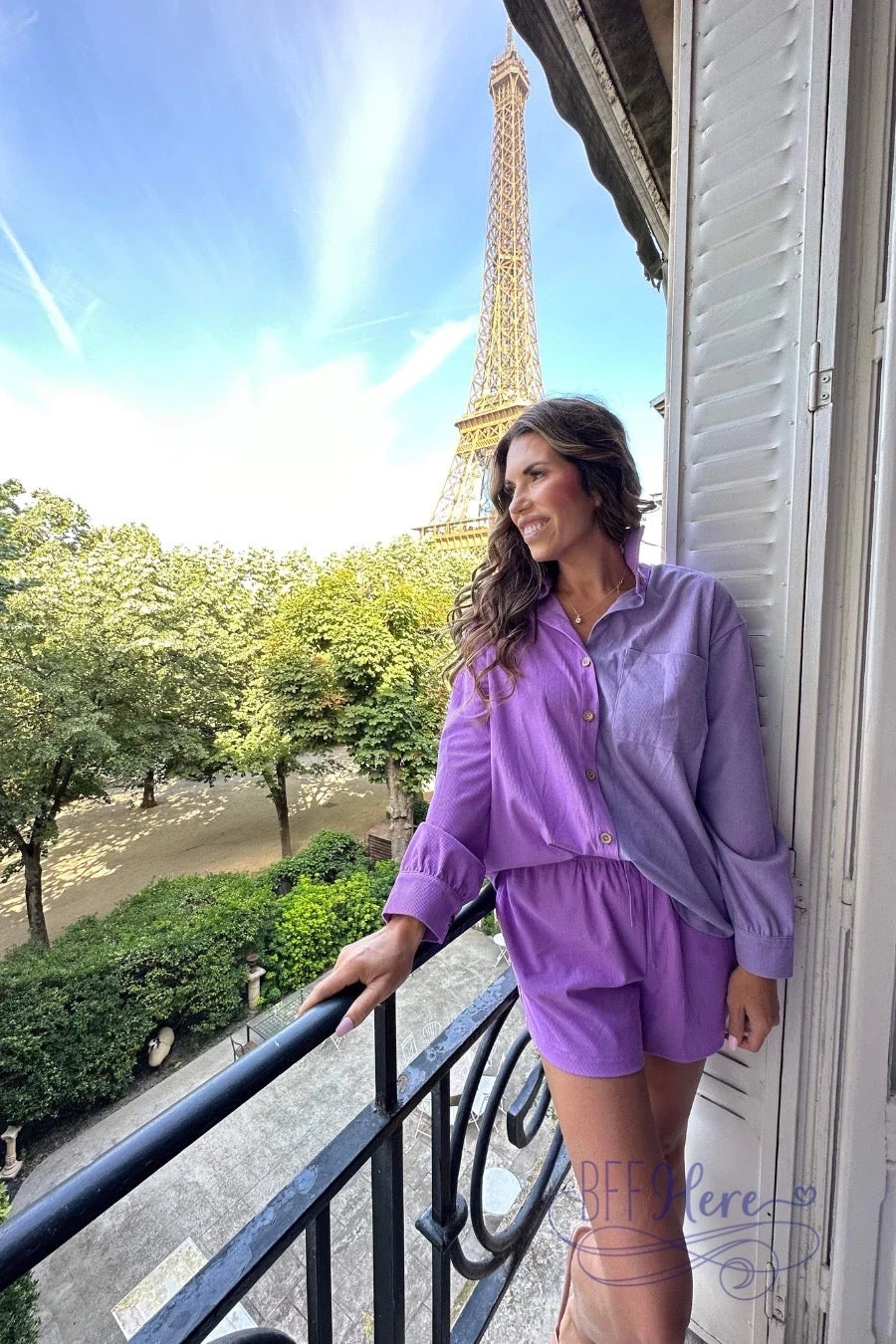 Livy Corduroy Set / Purple - BFF Here