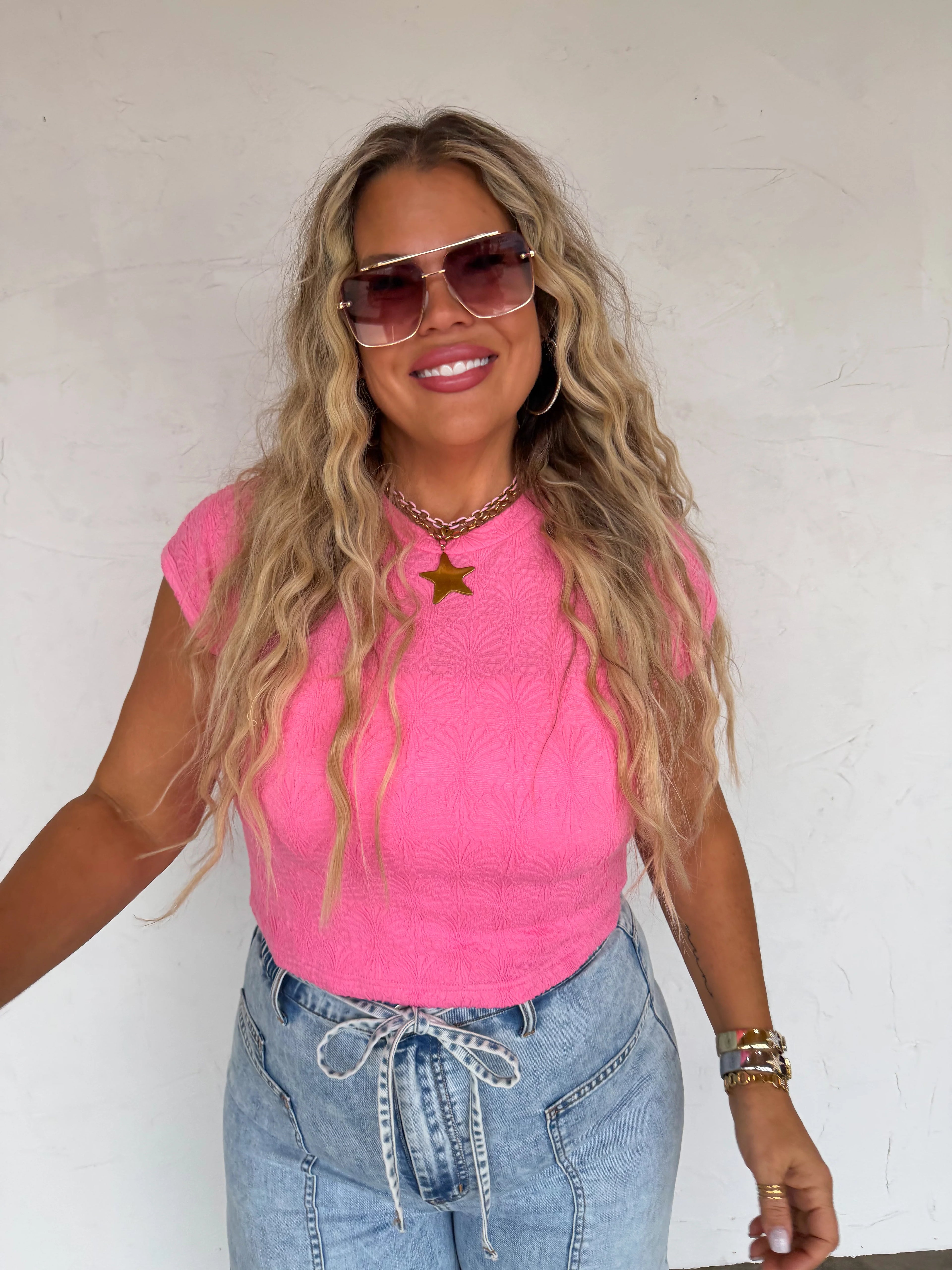 PREORDER: Harley Cap Sleeve Basic Top by Blakeley (ETA late February / early March)