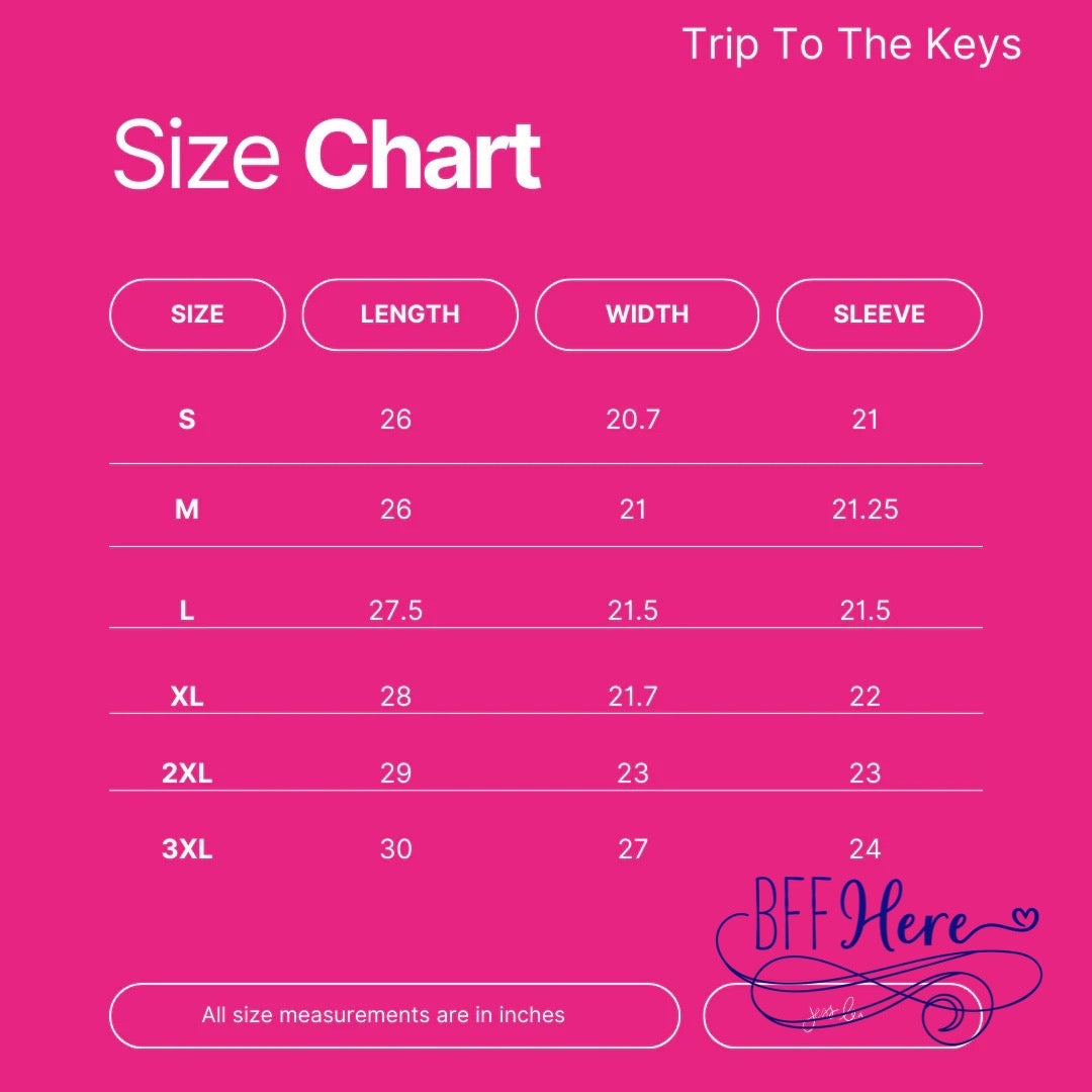 PREORDER-Trip To The Keys Top(Ships Middle of March) - BFF Here