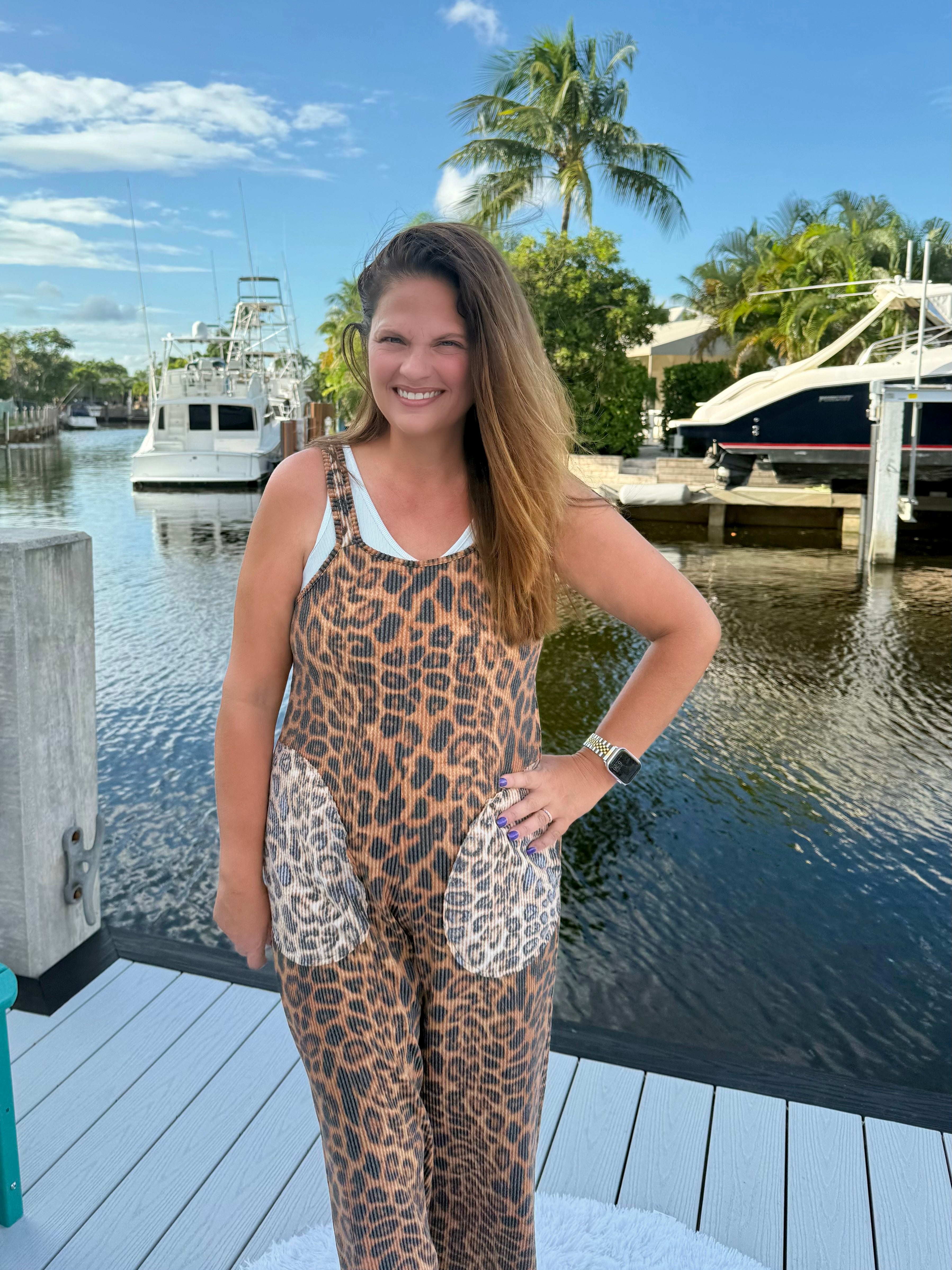 Ricki Cheetah Romper by Blakeley - BFF Here