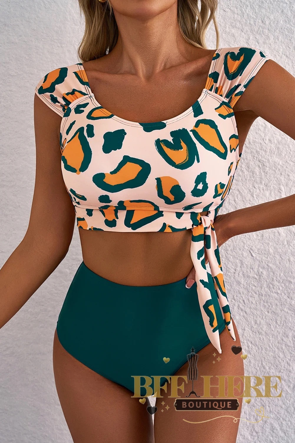 Wild Streak Two Piece Swimsuit - BFF Here