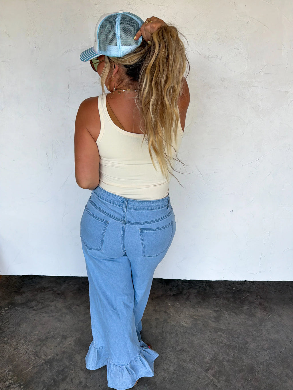 PREORDER: Callie Ruffle Jeans  by Blakeley (ETA: July) - BFF Here