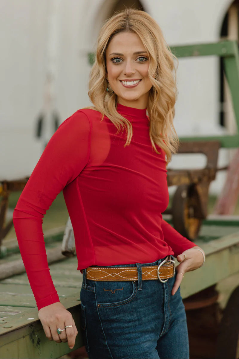 Meshed Out / Red by Sterling Kreek - BFF Here