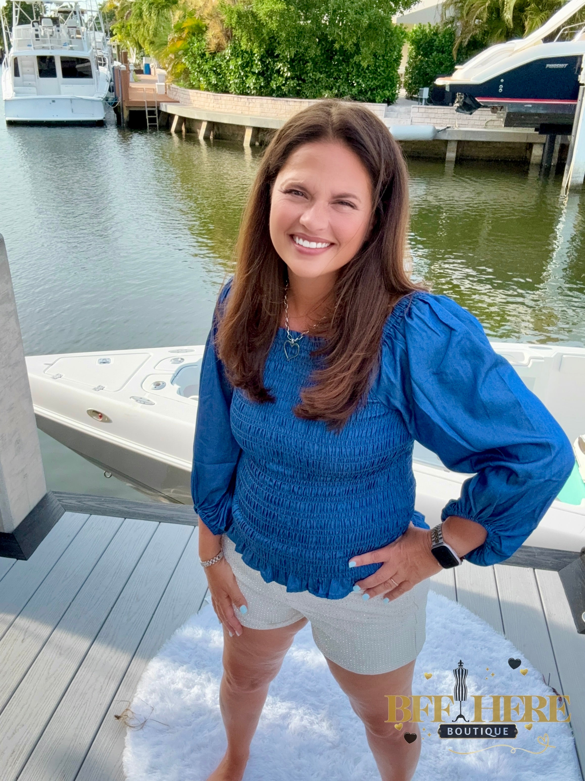 Denim Darling Dark Blue by Sterling Kreek - BFF Here