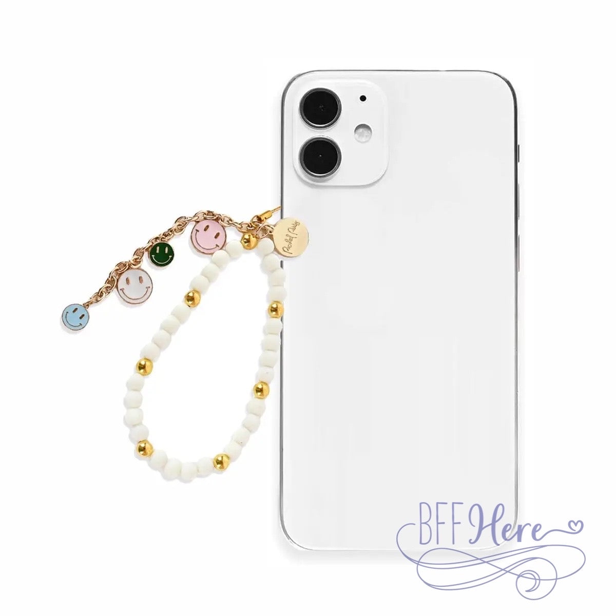 PREORDER: Smiles For Miles Beaded Phone Charm  by Packed Party (Ships End of October) - BFF Here