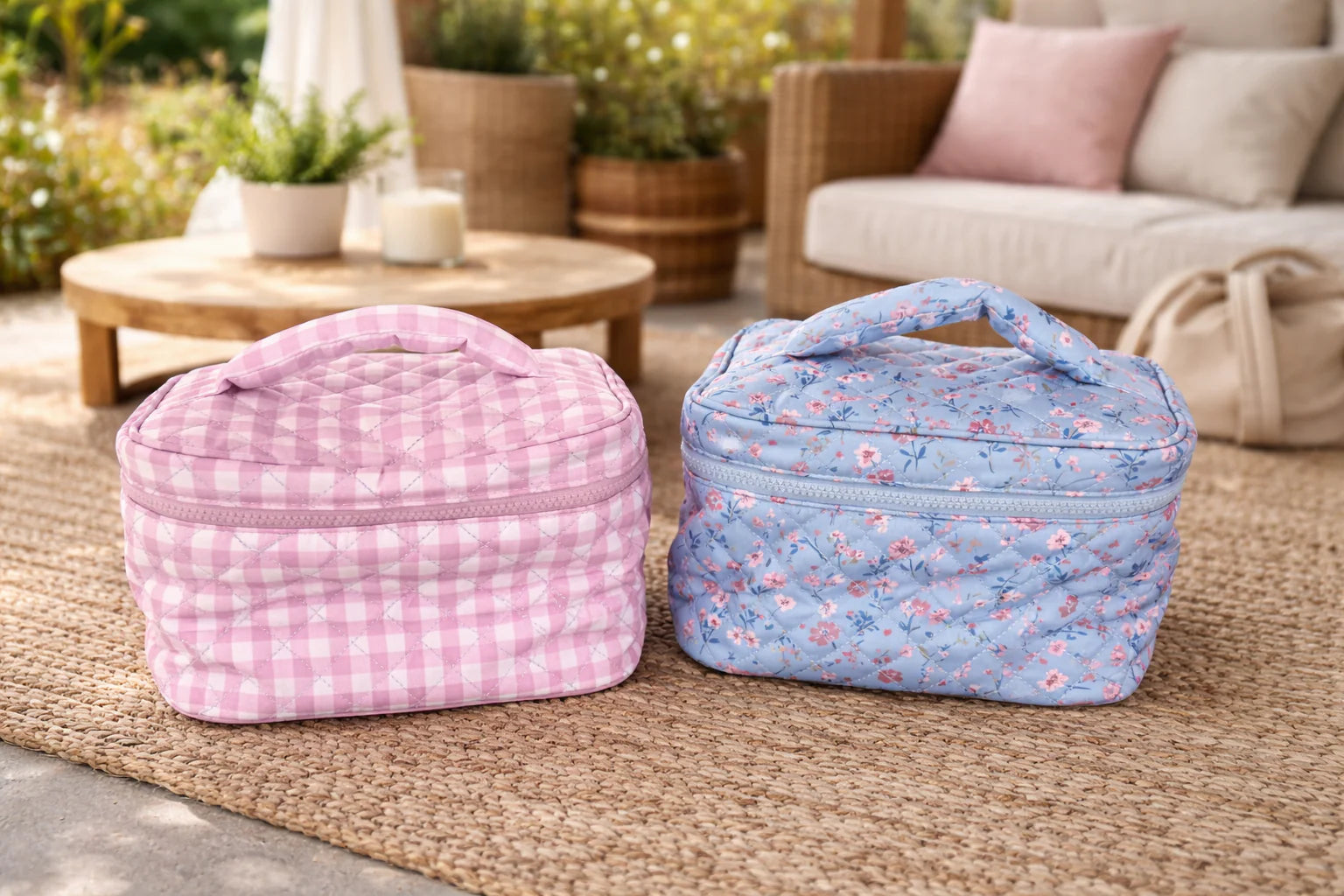 PREORDER: Grab and Go Quilted Makeup Bag by Blakeley (ETA: May) - BFF Here