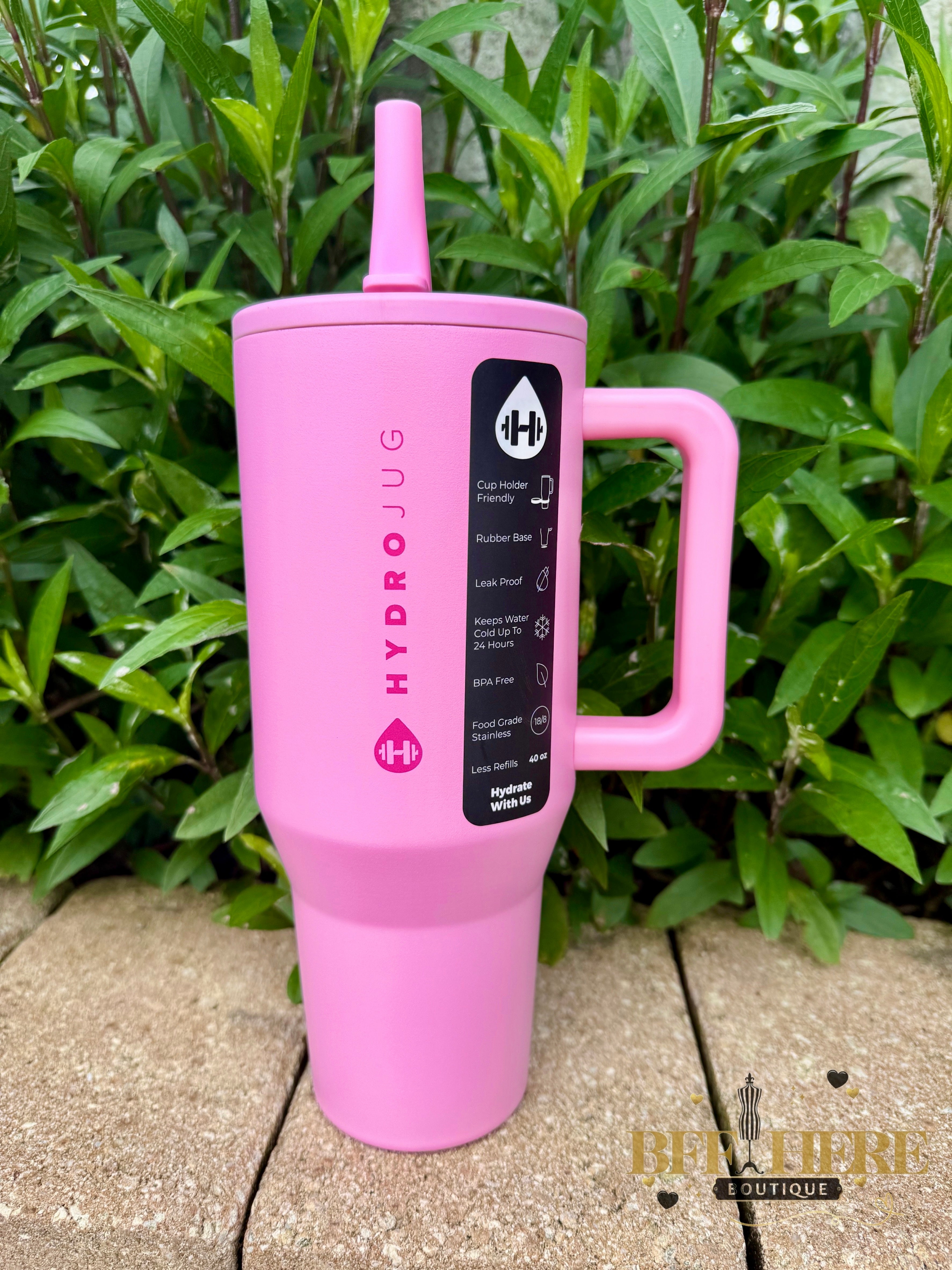 HydroJug Traveler - 40 oz.  /  Blush - BFF Here