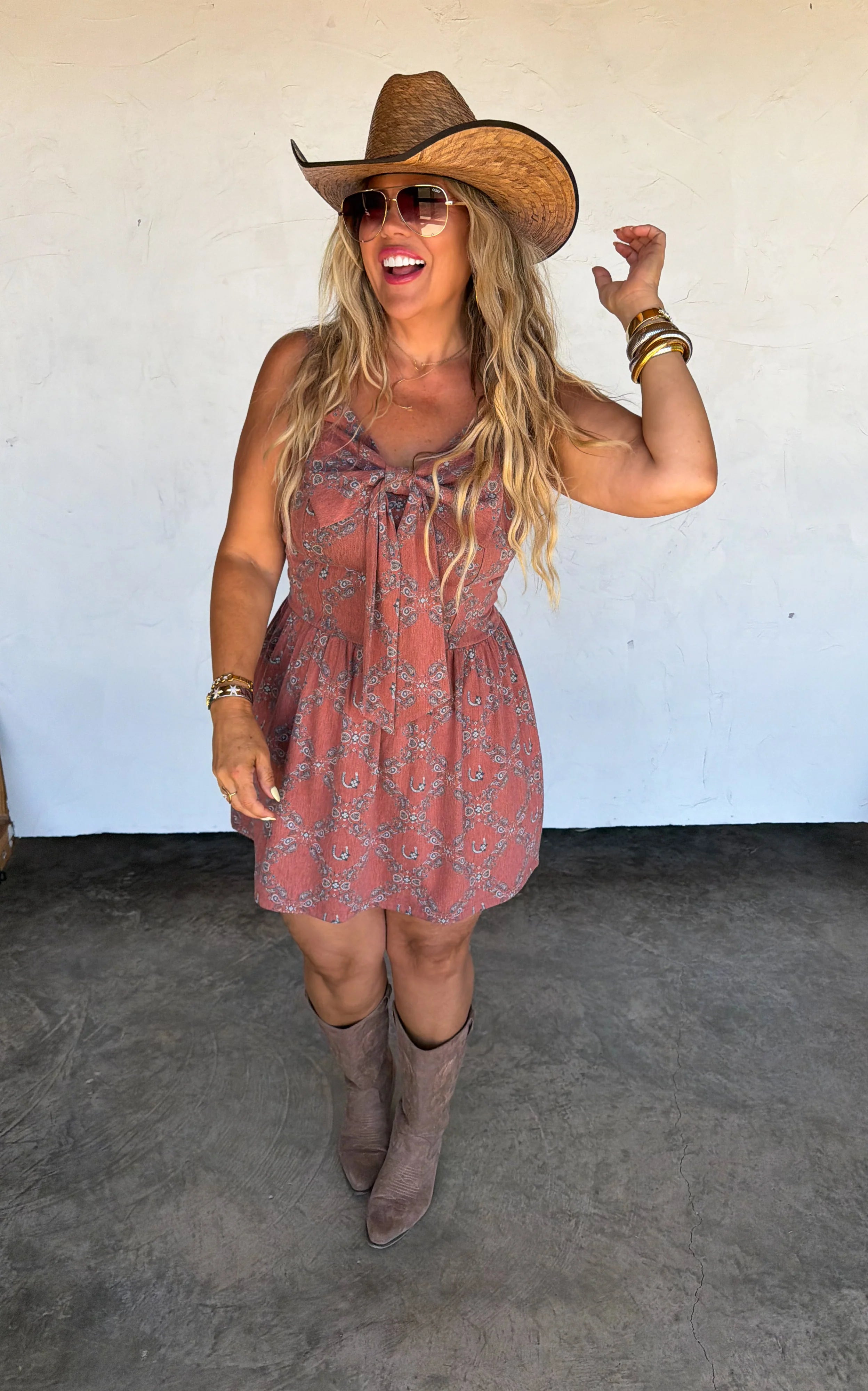 PREORDER: Bria Bow Dress by Blakeley (ETA: June) - BFF Here